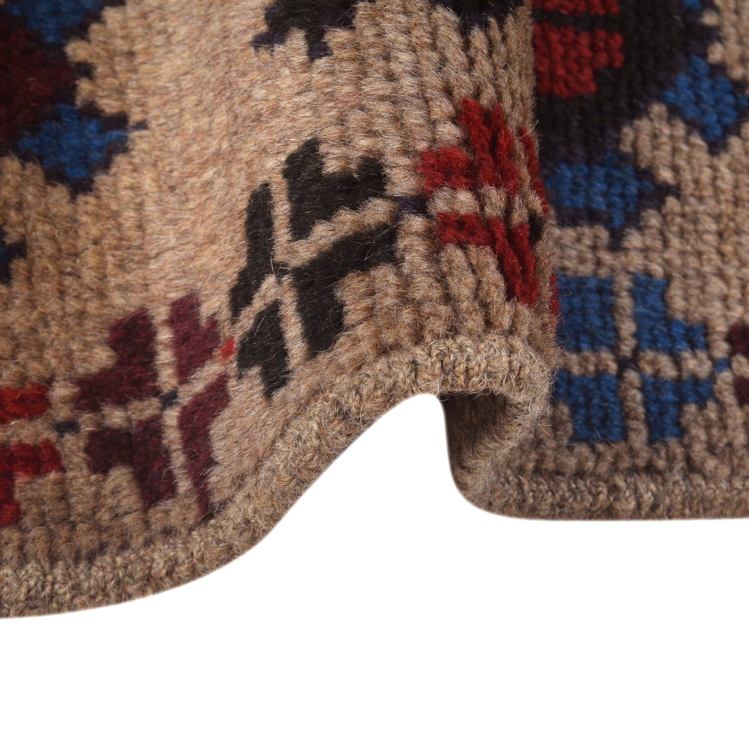 Handmade Balochi Rug 4' 0" x 6' 4" ft / 123 x 192 cm - No. W27379