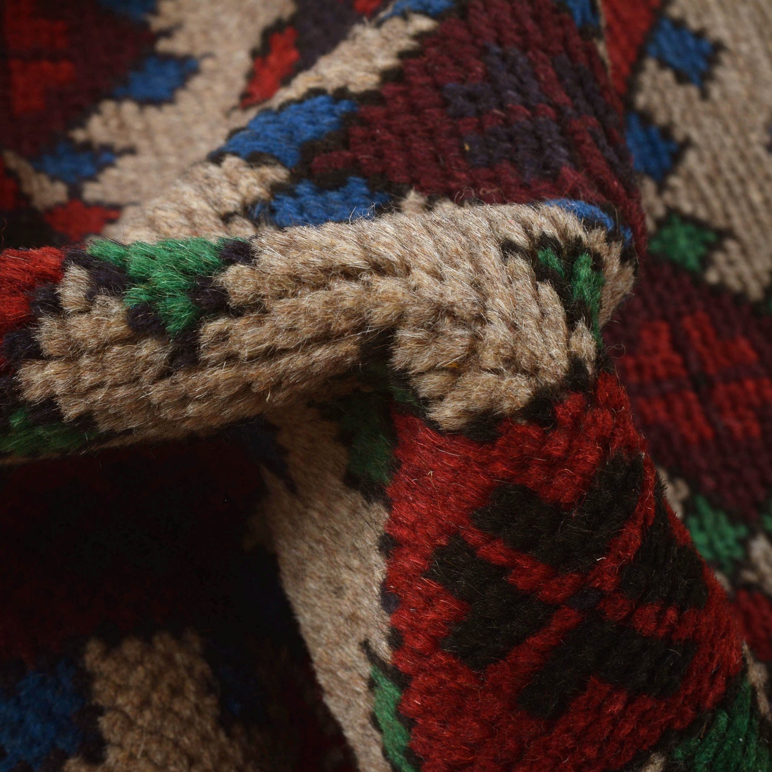 Handmade Balochi Rug 4' 0" x 6' 4" ft / 123 x 192 cm - No. W27379