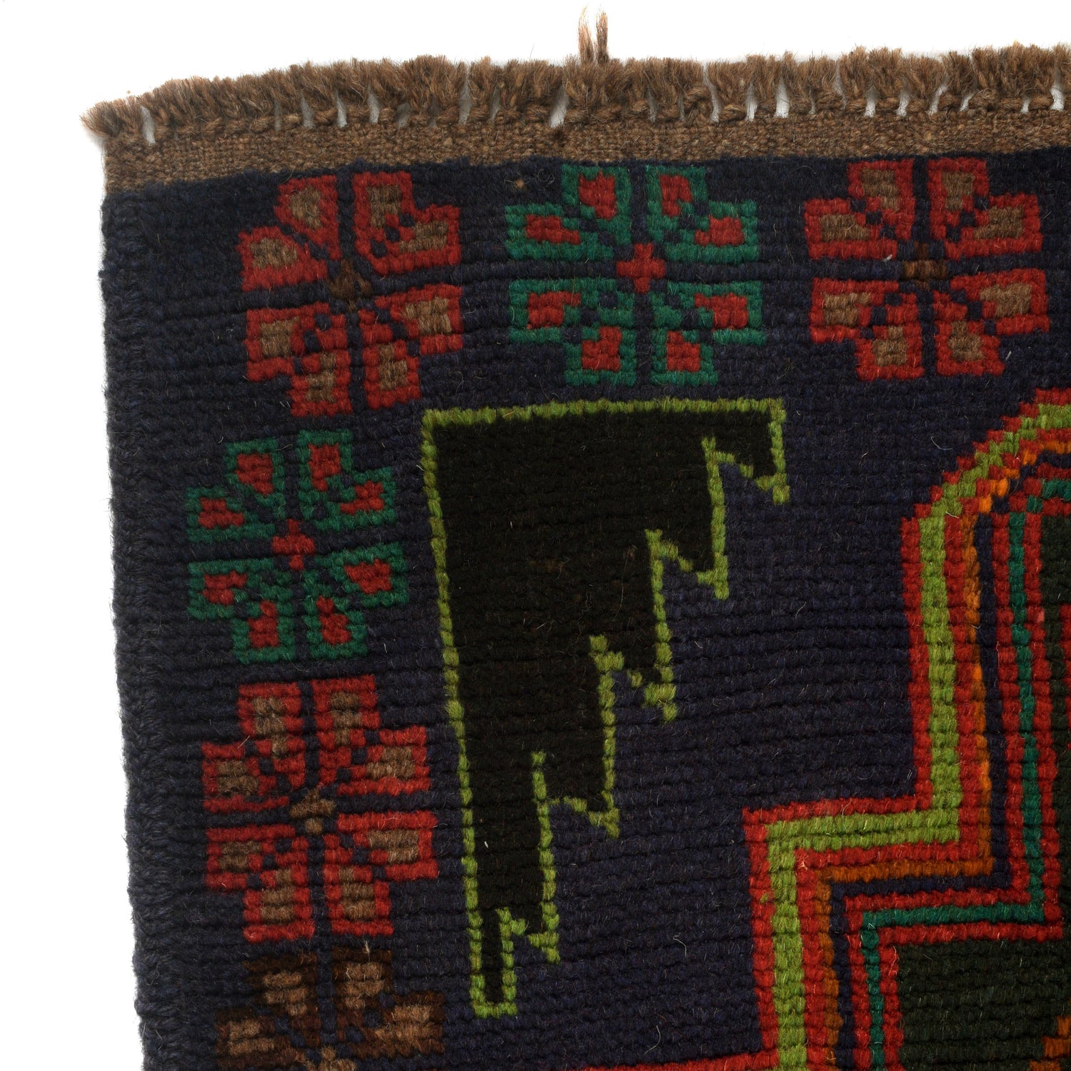 Handmade Balochi Rug 3' 11" x 6' 3" ft / 120 x 190 cm - No. W27380