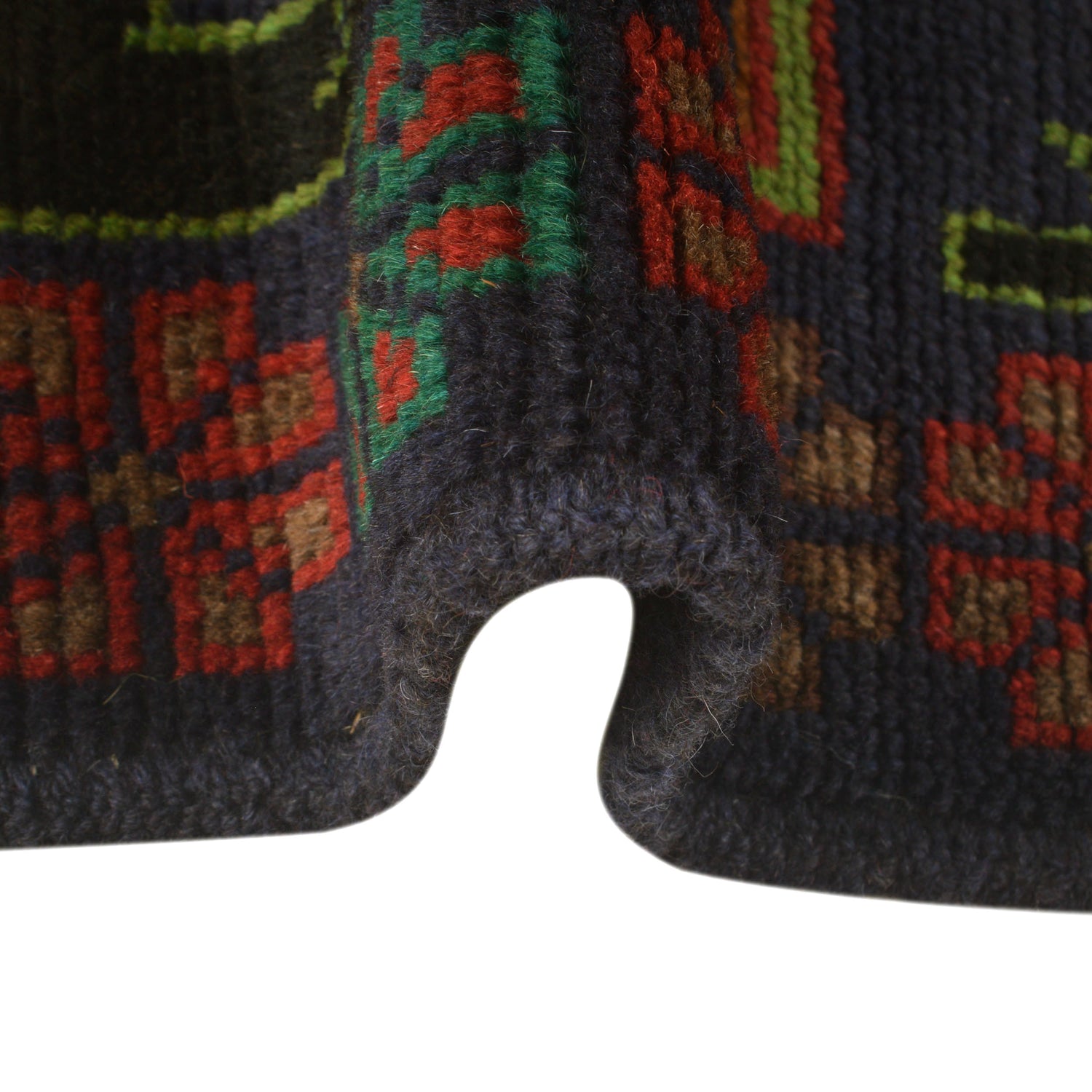 Handmade Balochi Rug 3' 11" x 6' 3" ft / 120 x 190 cm - No. W27380