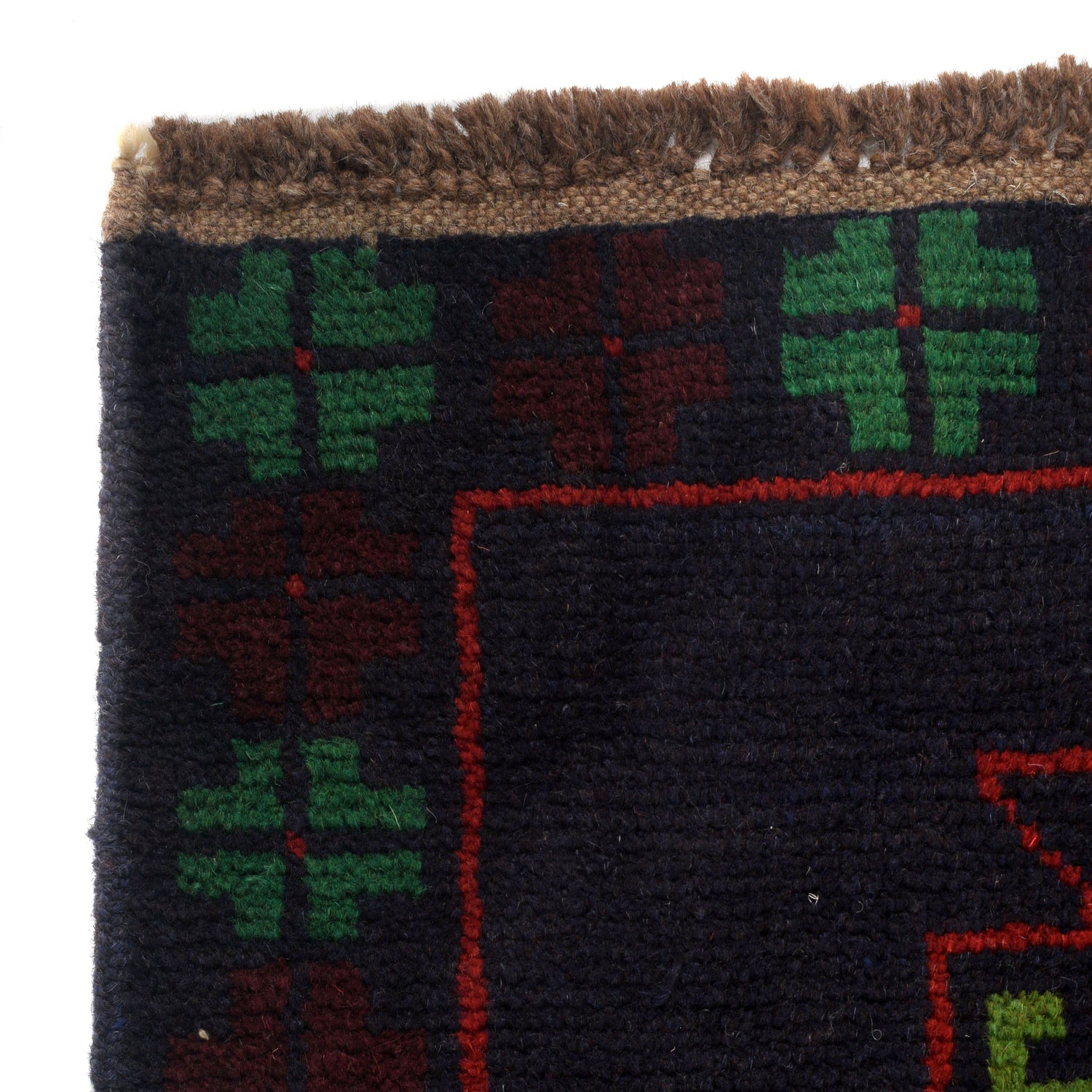 Handmade Balochi Rug 4' 2" x 6' 6" ft / 126 x 197 cm - No. W27381