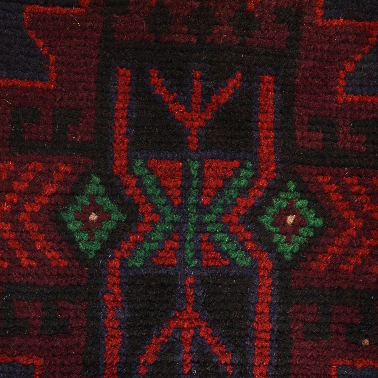 Handmade Balochi Rug 4' 2" x 6' 6" ft / 126 x 197 cm - No. W27381