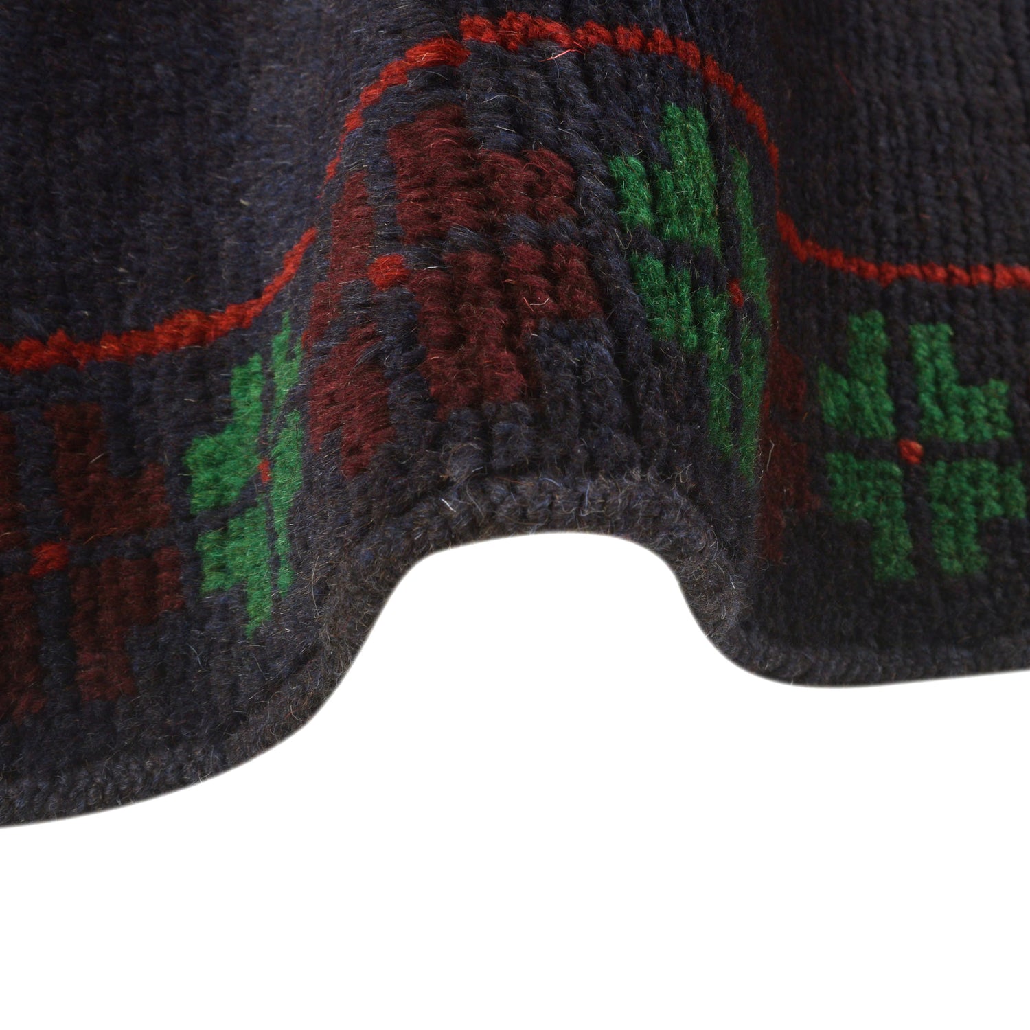 Handmade Balochi Rug 4' 2" x 6' 6" ft / 126 x 197 cm - No. W27381