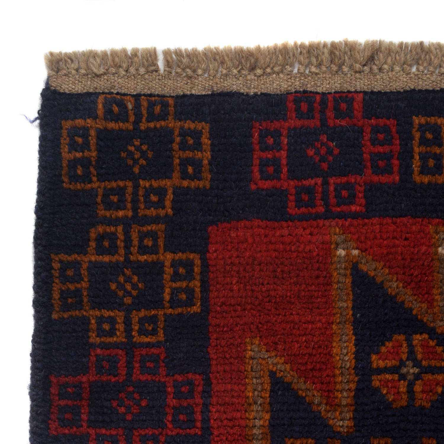 Handmade Balochi Rug 3' 8" x 5' 9" ft / 111 x 176 cm - No. W27383