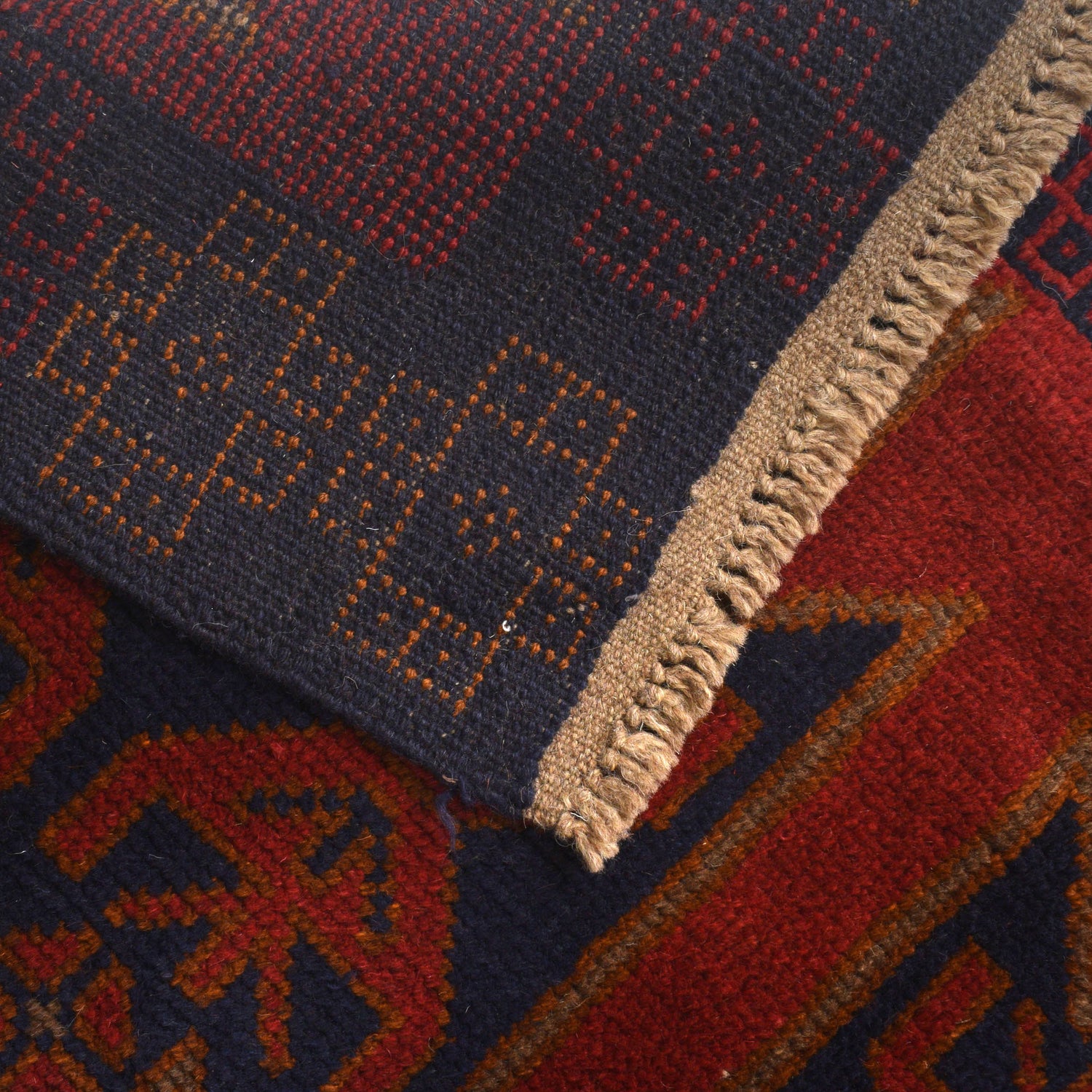 Handmade Balochi Rug 3' 8" x 5' 9" ft / 111 x 176 cm - No. W27383