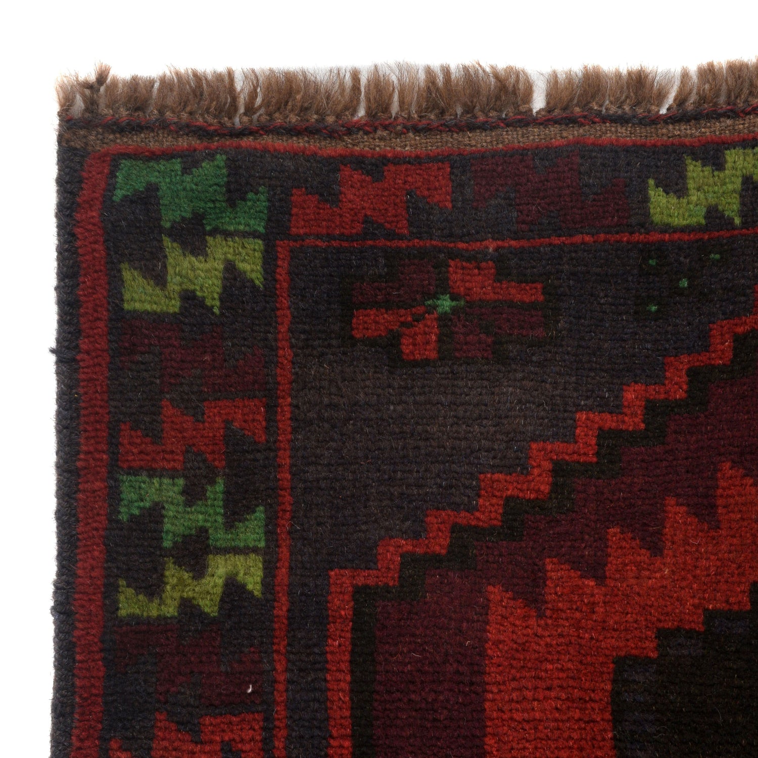 Handmade Balochi Rug 4' 2" x 6' 8" ft / 126 x 202 cm - No. W27387