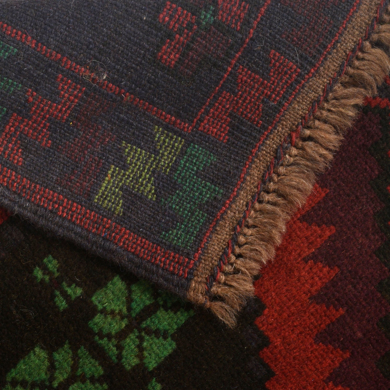 Handmade Balochi Rug 4' 2" x 6' 8" ft / 126 x 202 cm - No. W27387