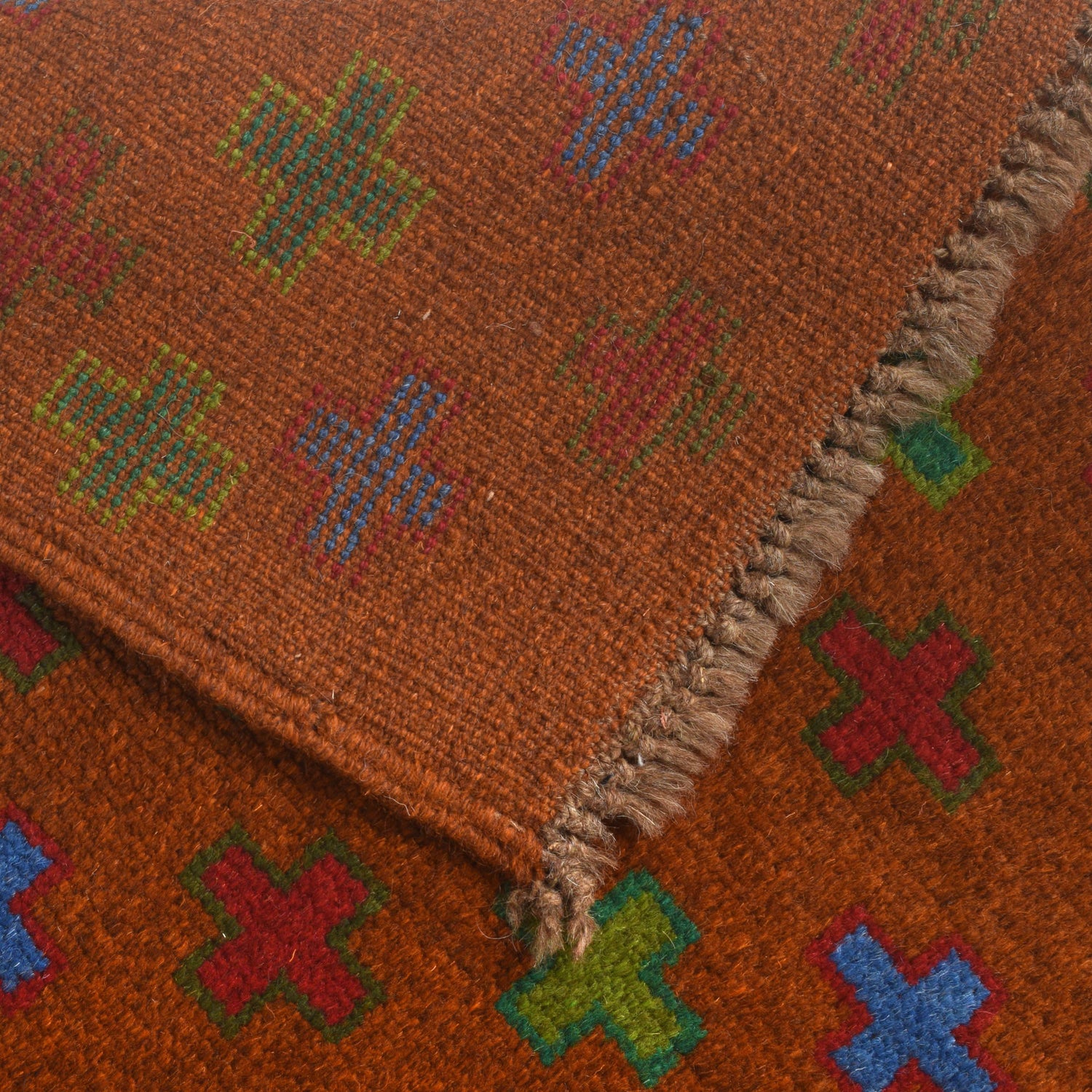 Handmade Balochi Rug 4' 1" x 5' 11" ft / 124 x 180 cm - No. W27394