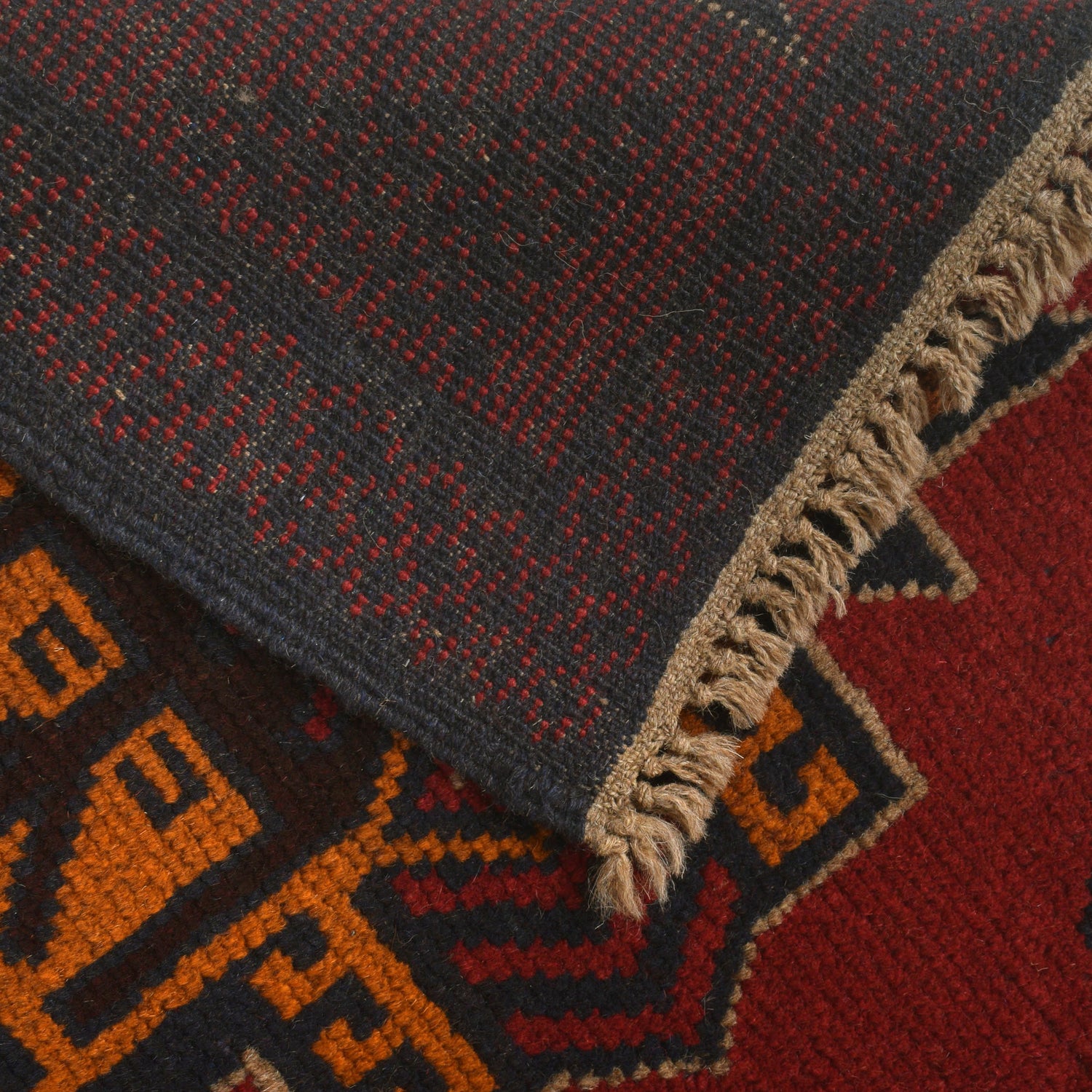 Handmade Balochi Rug 3' 10" x 6' 4" ft / 116 x 193 cm - No. W27396