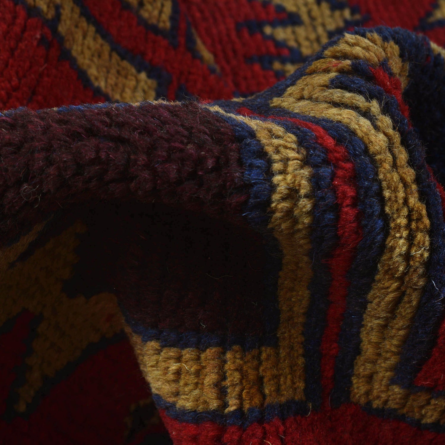 Handmade Balochi Rug 3' 8" x 6' 1" ft / 112 x 185 cm - No. W27397