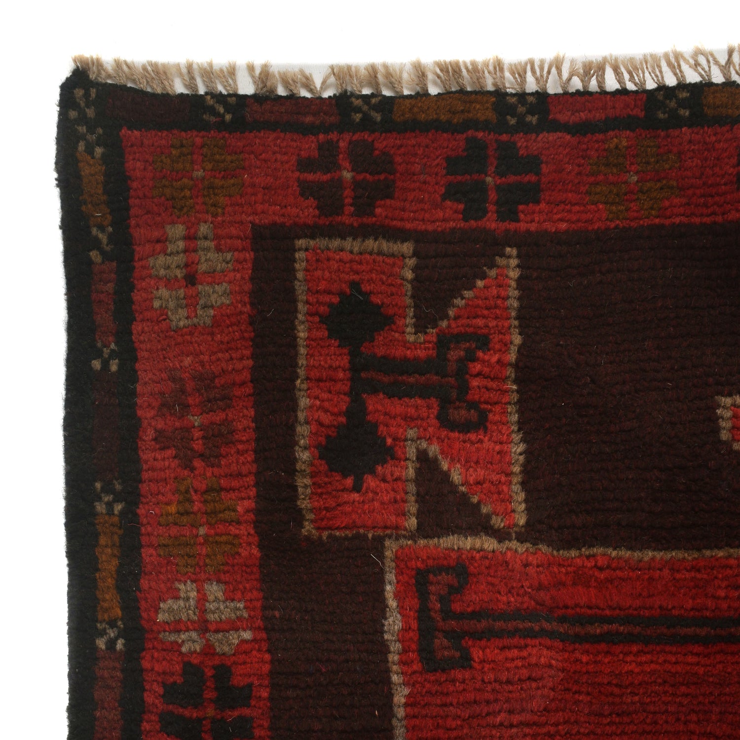 Handmade Balochi Rug 3' 7" x 5' 5" ft / 110 x 165 cm - No. W27405