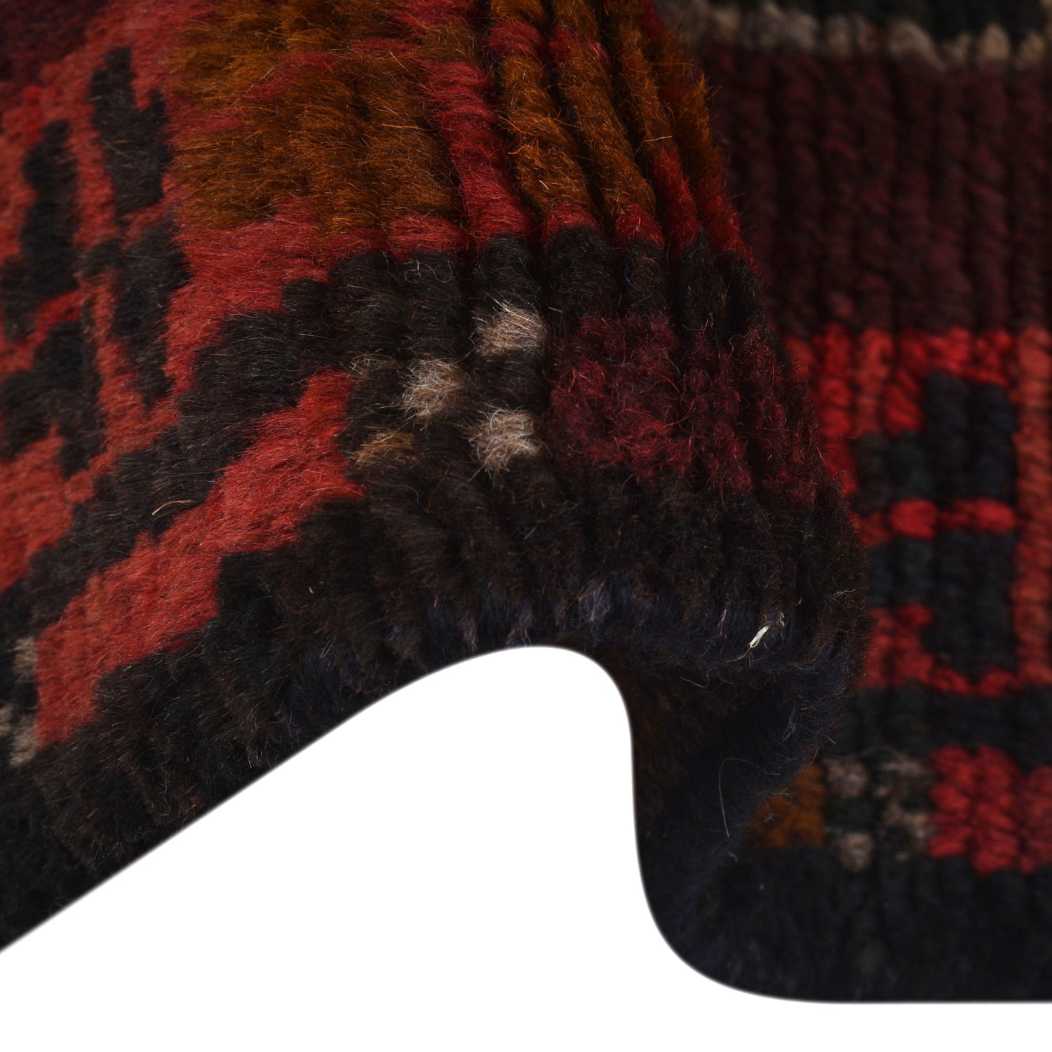 Handmade Balochi Rug 3' 7" x 5' 5" ft / 110 x 165 cm - No. W27405