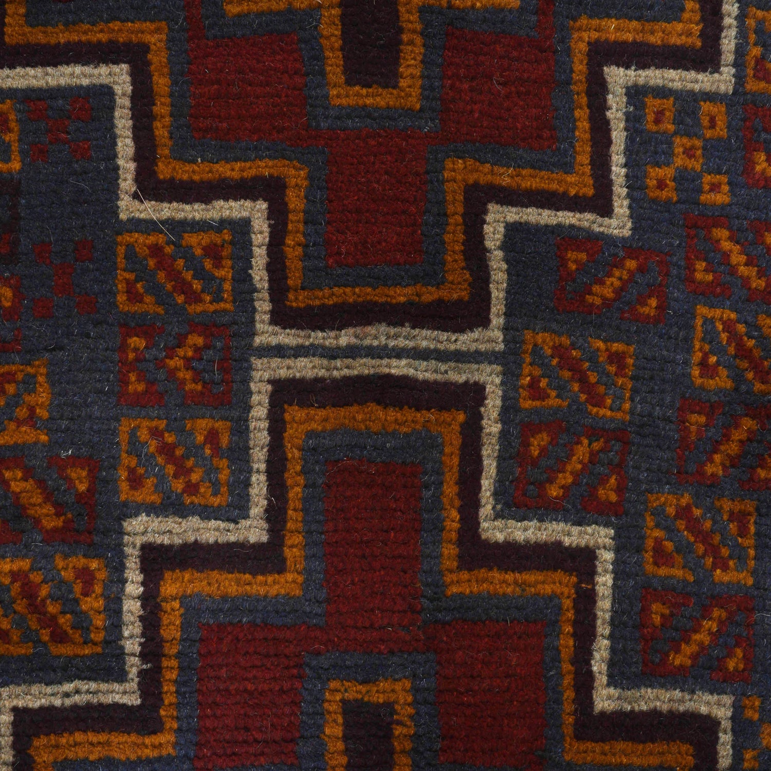 Handmade Balochi Rug 3' 7" x 6' 1" ft / 110 x 185 cm - No. W27406