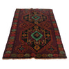 Handmade Balochi Rug 4' 1" x 6' 2" ft / 125 x 188 cm - No. W27408