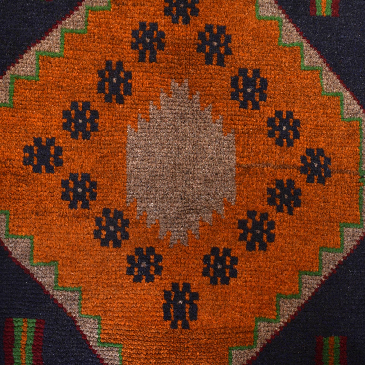 Handmade Balochi Rug 3' 10" x 6' 4" ft / 116 x 192 cm - No. W27412