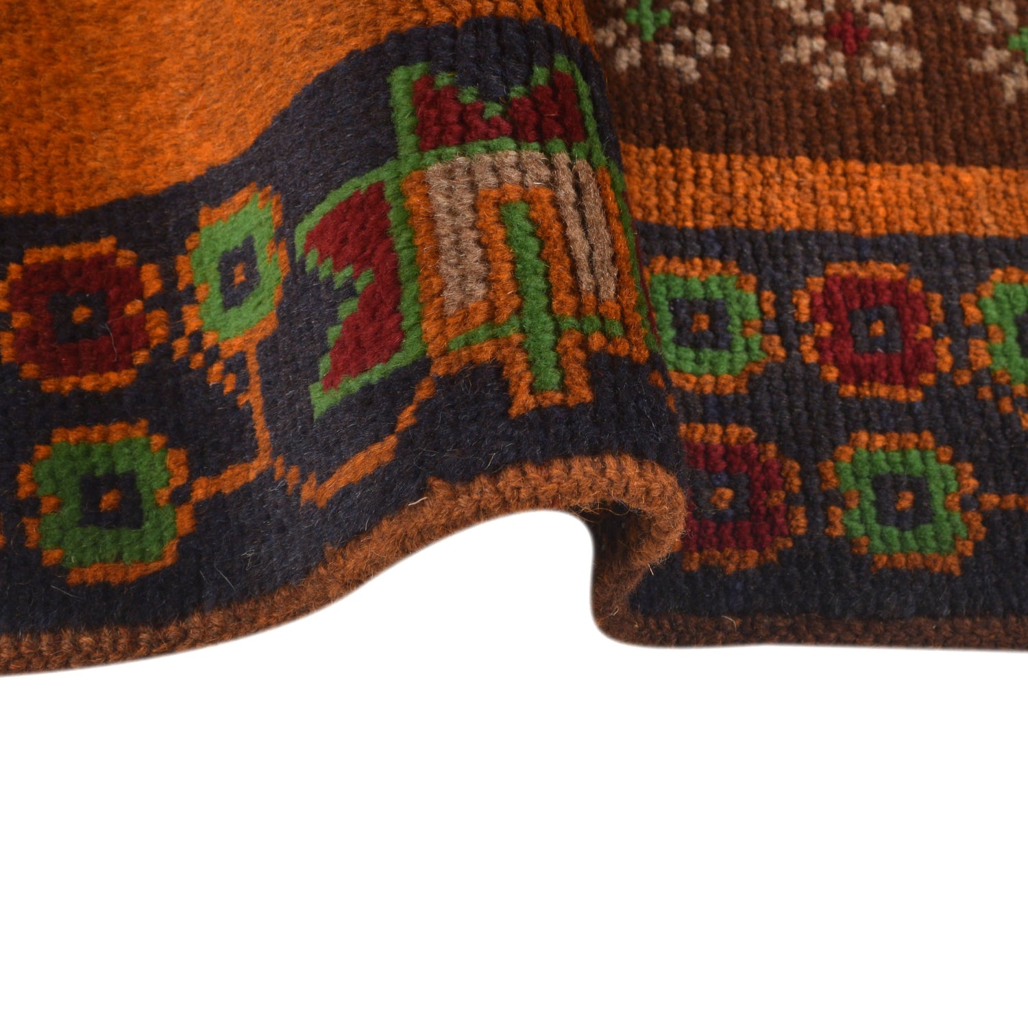 Handmade Balochi Rug 3' 10" x 6' 4" ft / 116 x 192 cm - No. W27412