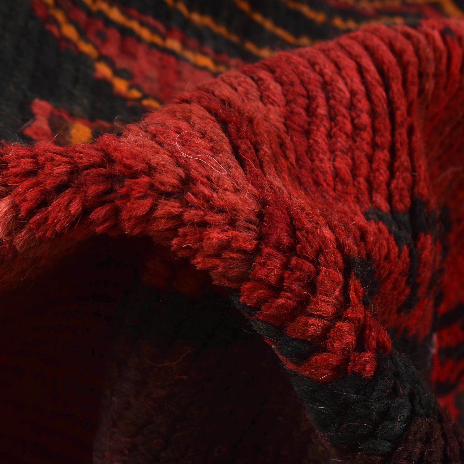 Tribal Baloch Rug 3' 8" x 6' 8" ft / 112 x 202 cm - No. W27417