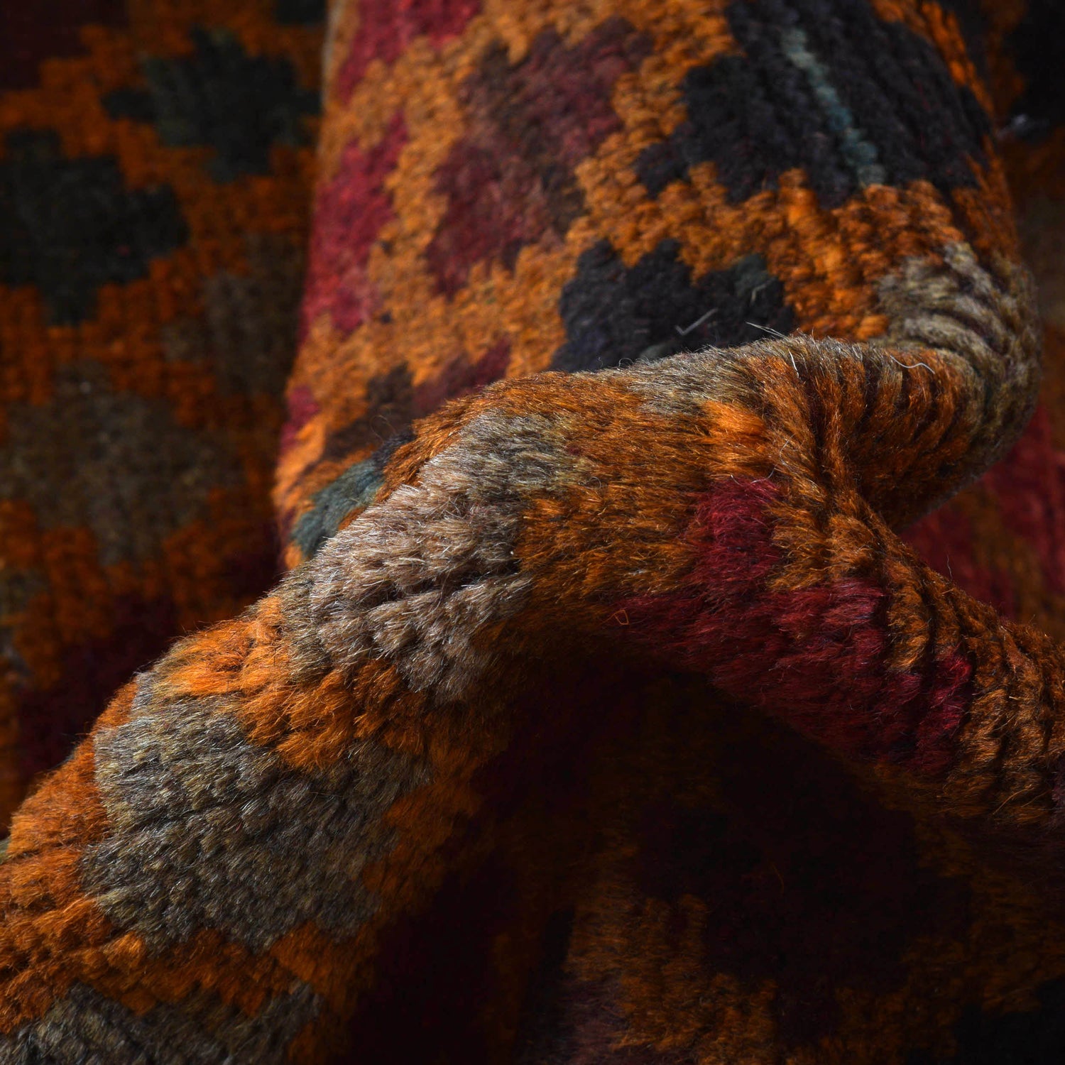 Tribal Baloch Rug 3' 11" x 6' 4" ft / 119 x 192 cm - No. W27421