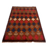 Tribal Baloch Rug 3' 8" x 6' 4" ft / 111 x 194 cm - No. W27425