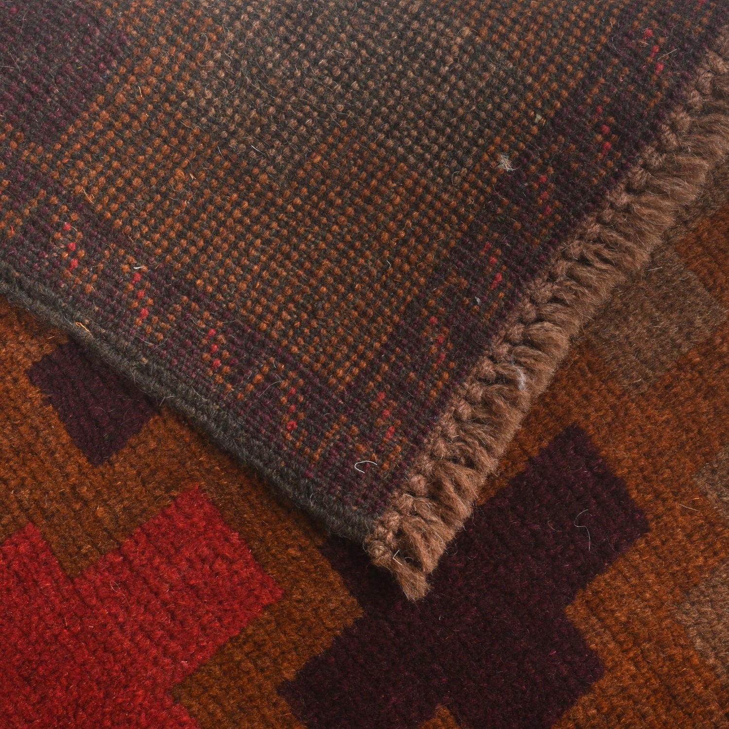 Tribal Baloch Rug 3' 8" x 6' 4" ft / 111 x 194 cm - No. W27425