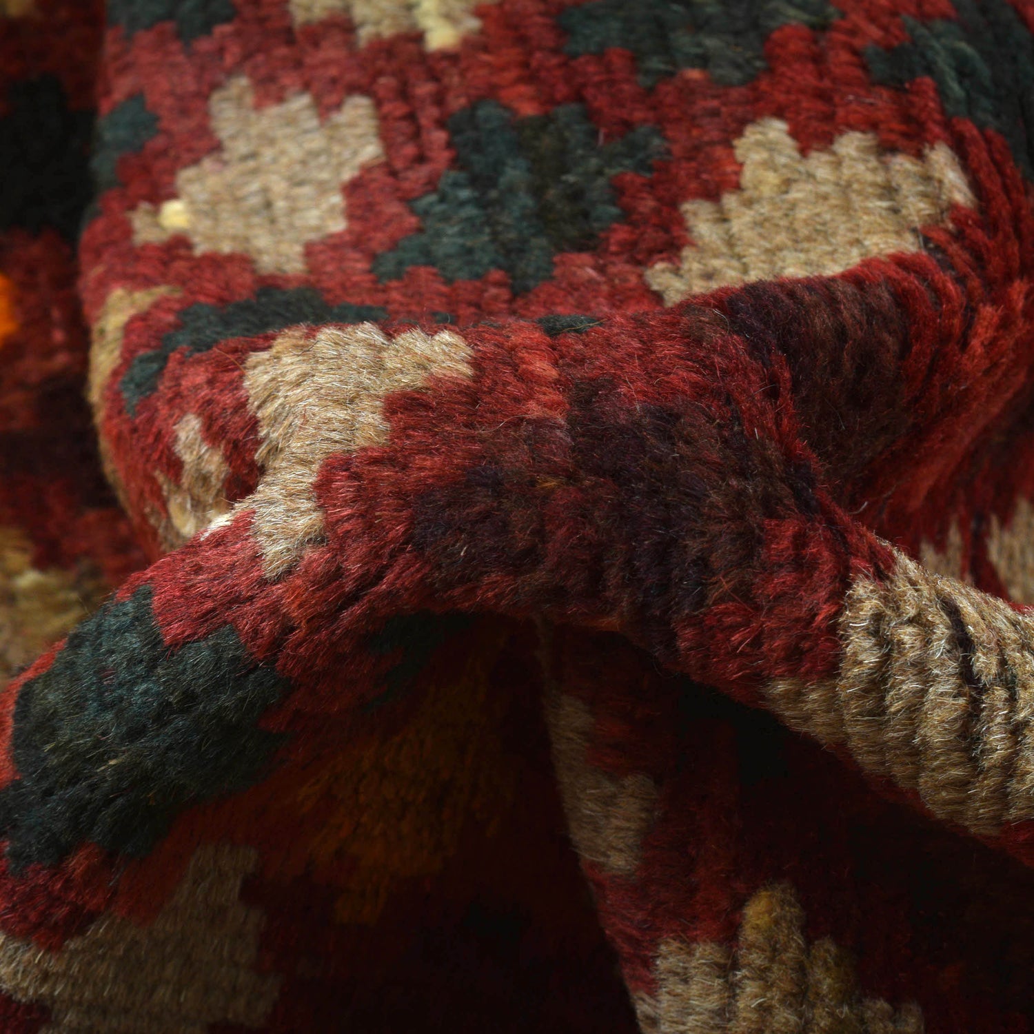 Tribal Baloch Rug 3' 11" x 5' 5" ft / 119 x 166 cm - No. W27426