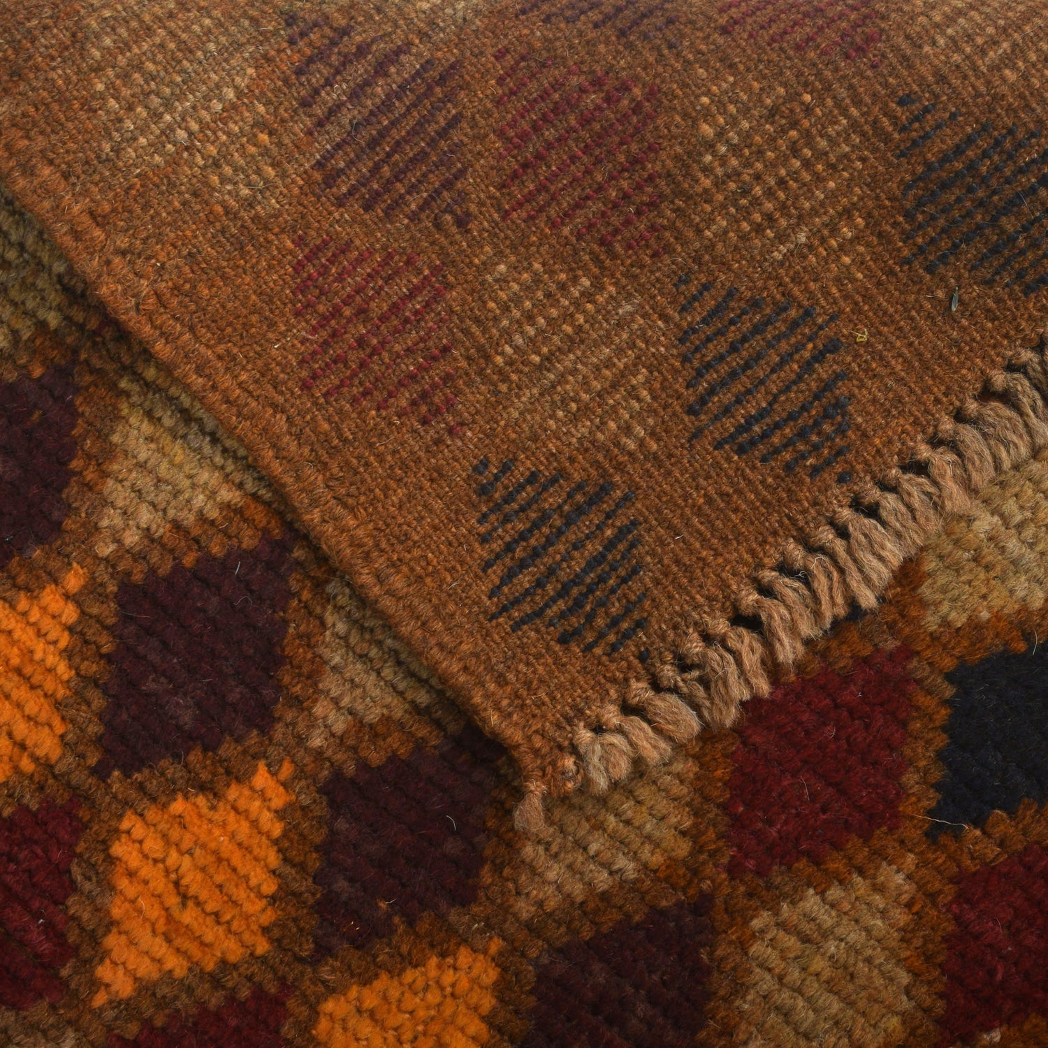 Tribal Baloch Rug 3' 10" x 6' 2" ft / 118 x 187 cm - No. W27428