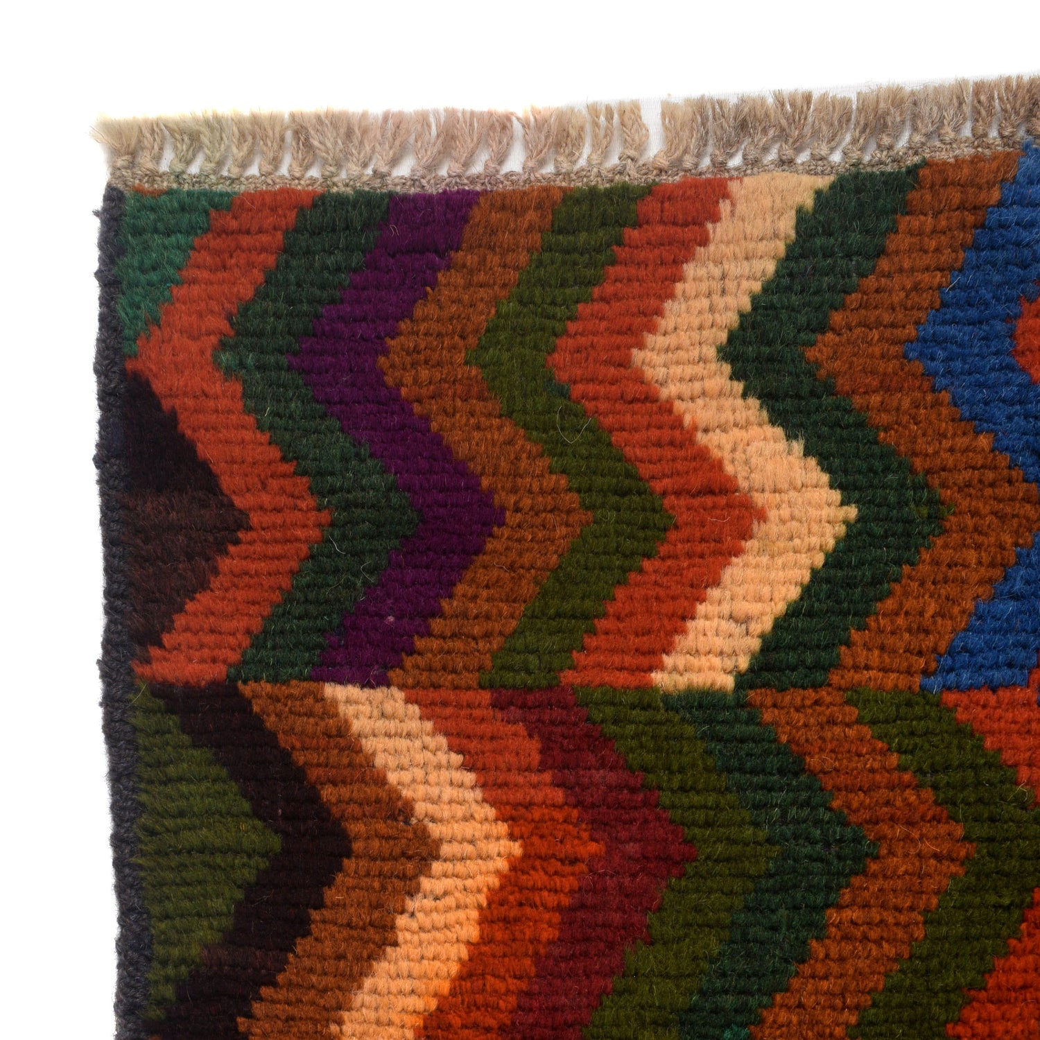 Tribal Baloch Rug 4' 1" x 6' 2" ft / 124 x 188 cm - No. W27431