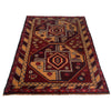 Tribal Baloch Rug 3' 10" x 6' 4" ft / 118 x 193 cm - No. W27434