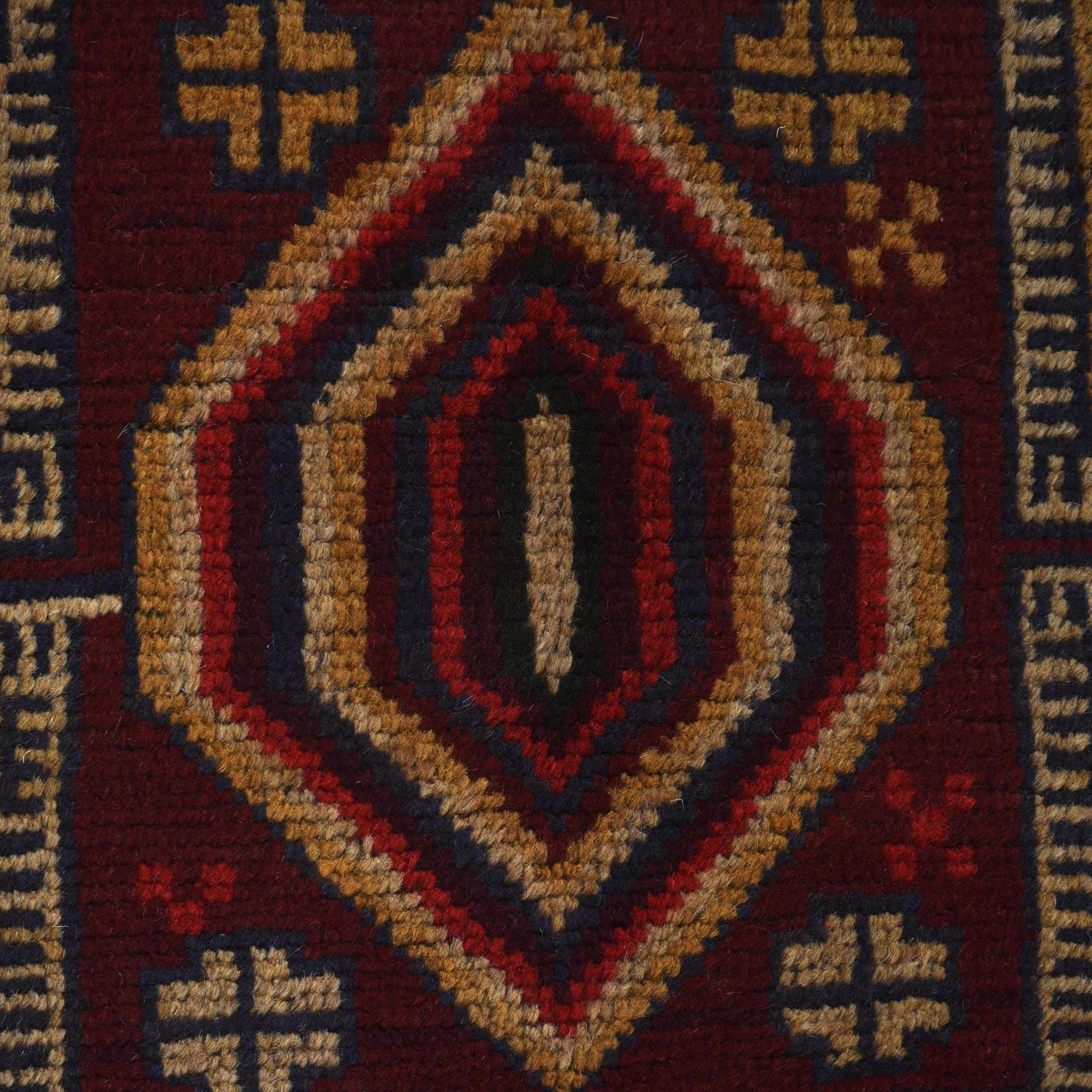 Tribal Baloch Rug 3' 10" x 6' 4" ft / 118 x 193 cm - No. W27434