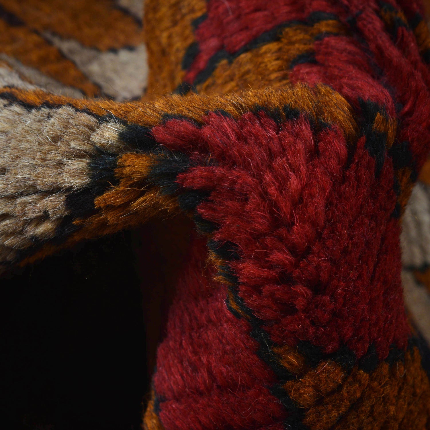 Tribal Baloch Rug 3' 8" x 6' 1" ft / 112 x 186 cm - No. W27435