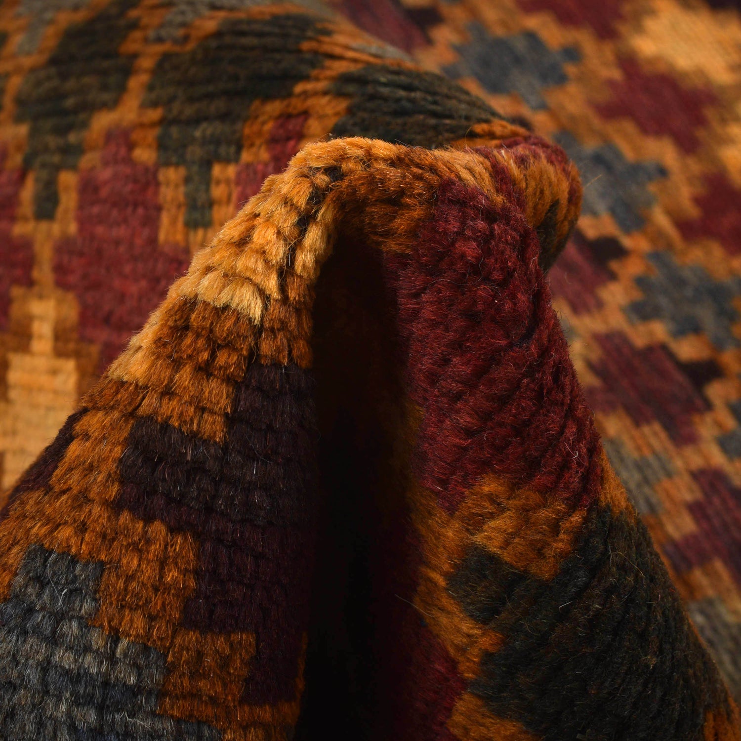 Tribal Baloch Rug 3' 8" x 6' 2" ft / 111 x 189 cm - No. W27436