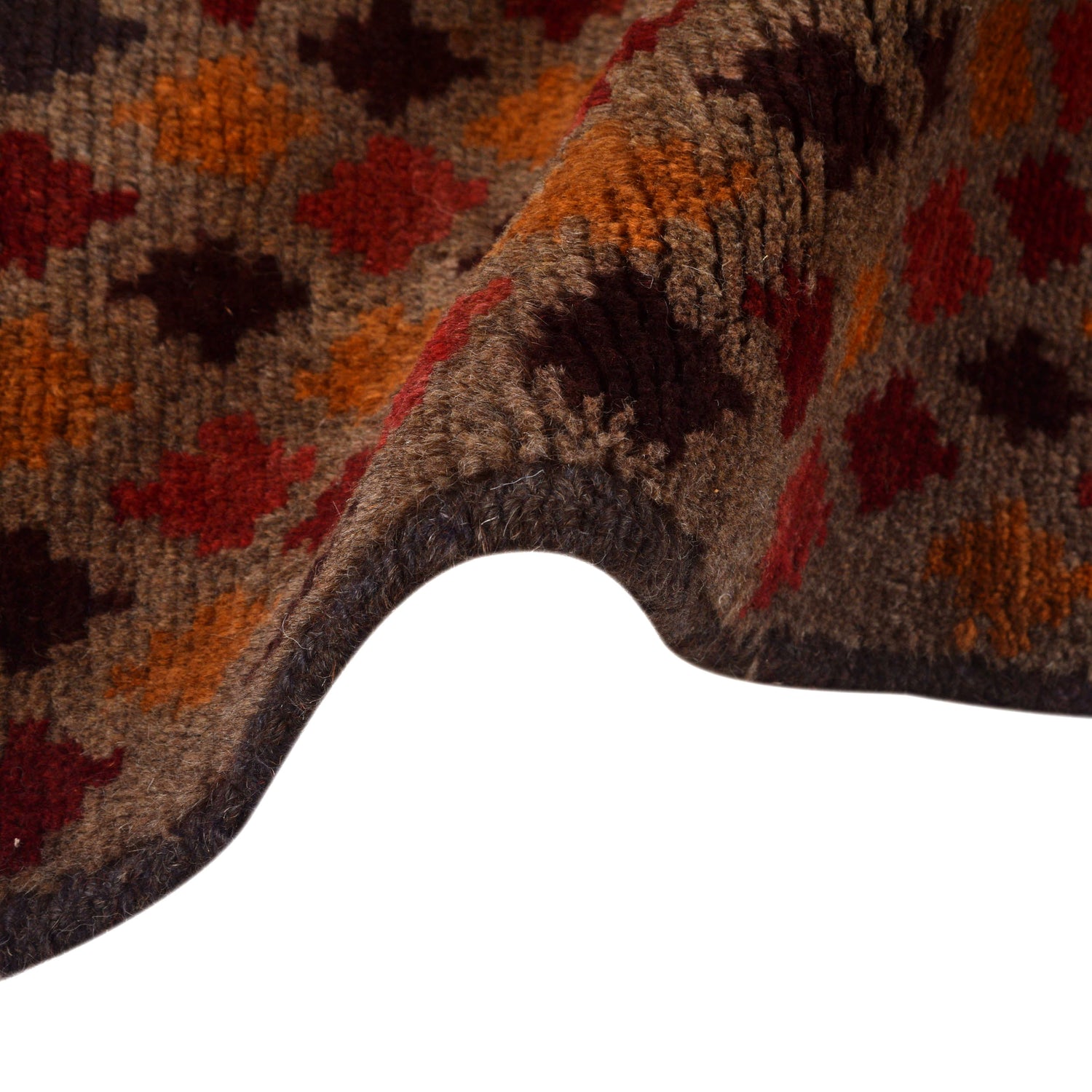 Tribal Baloch Rug 3' 11" x 6' 2" ft / 120 x 188 cm - No. W27437