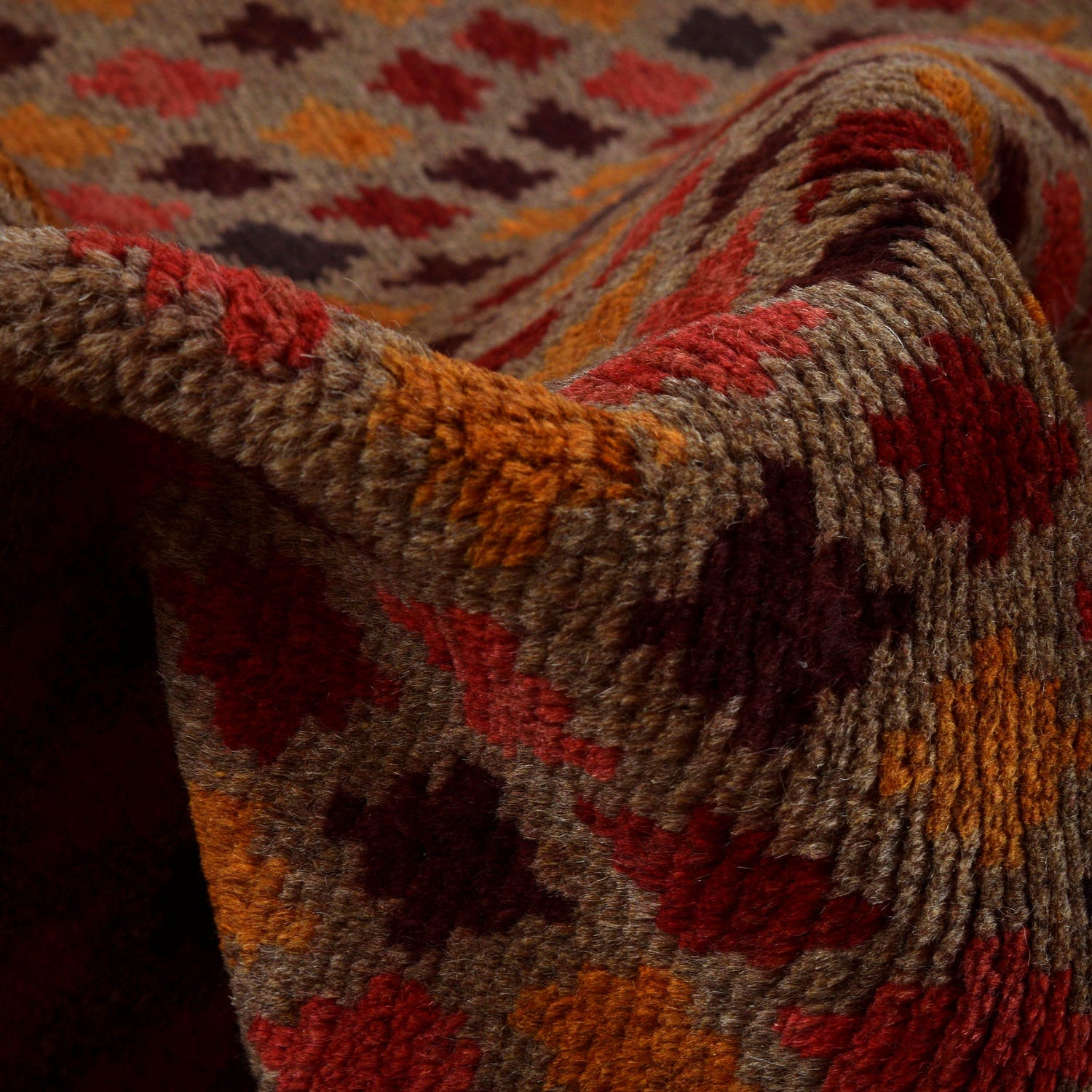 Tribal Baloch Rug 3' 11" x 6' 2" ft / 120 x 188 cm - No. W27437