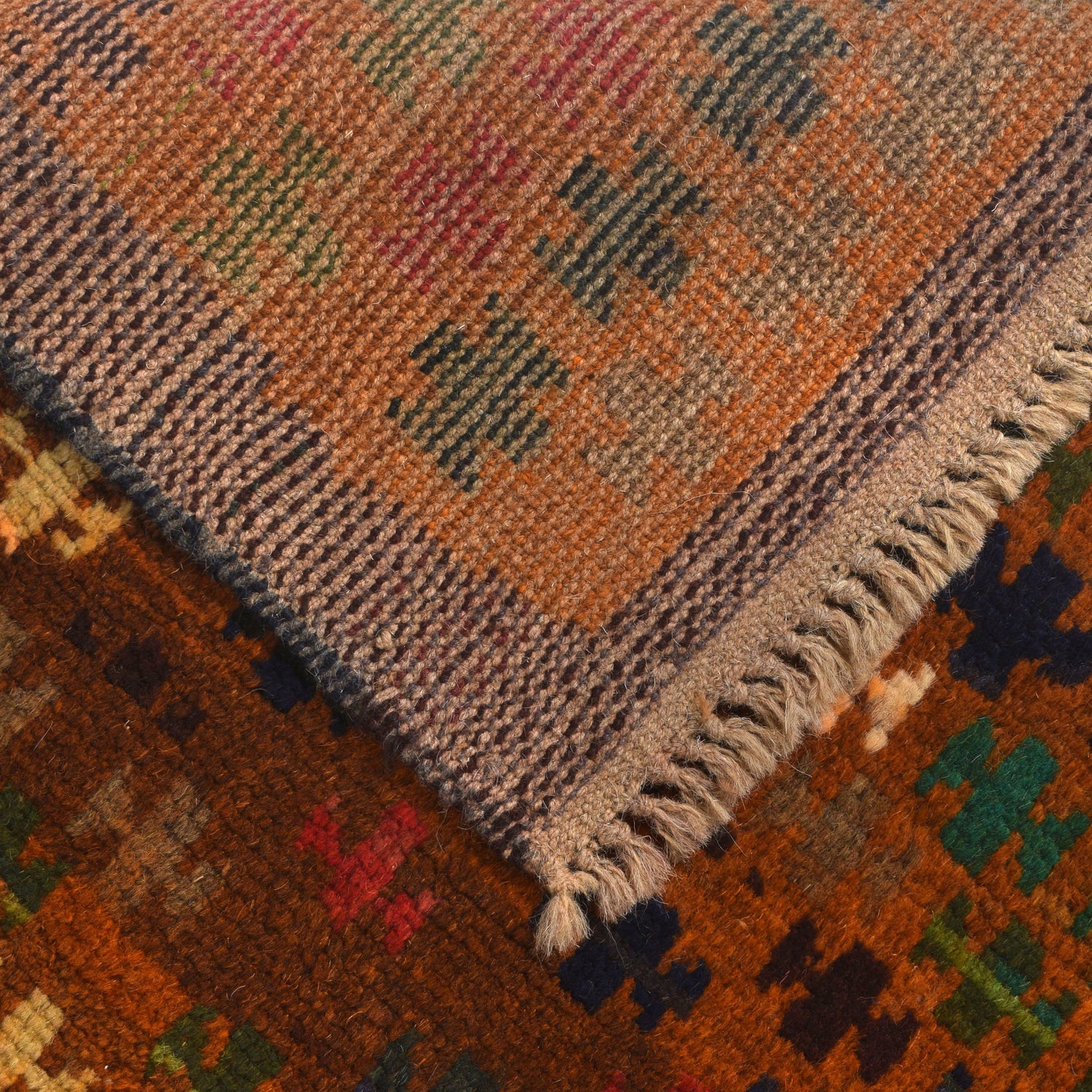 Tribal Baloch Rug 3' 7" x 6' 0" ft / 109 x 183 cm - No. W27438