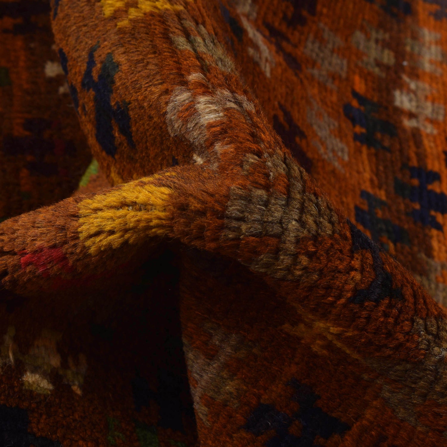 Tribal Baloch Rug 3' 7" x 6' 0" ft / 109 x 183 cm - No. W27438