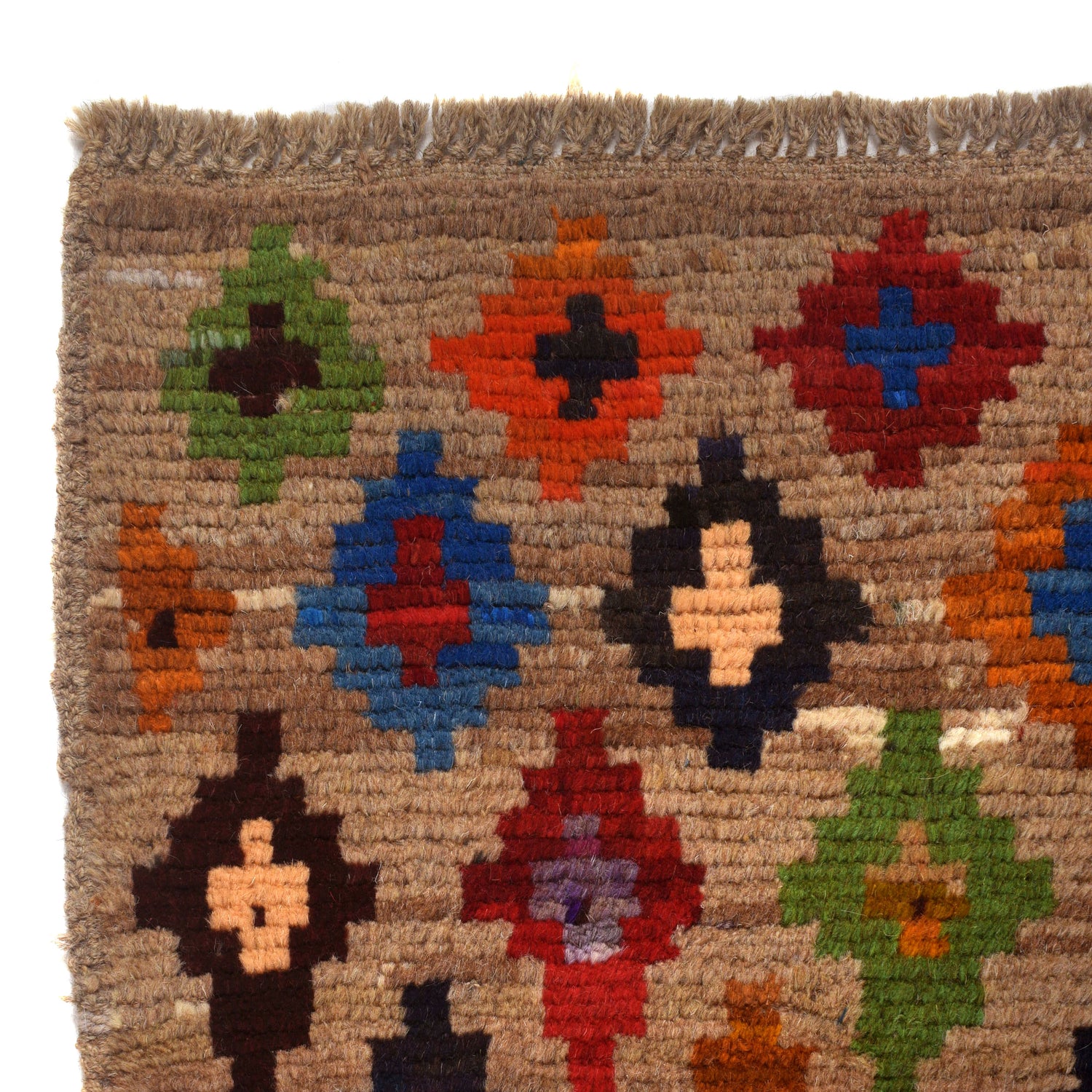 Tribal Baloch Rug 3' 9" x 5' 9" ft / 114 x 174 cm - No. W27443