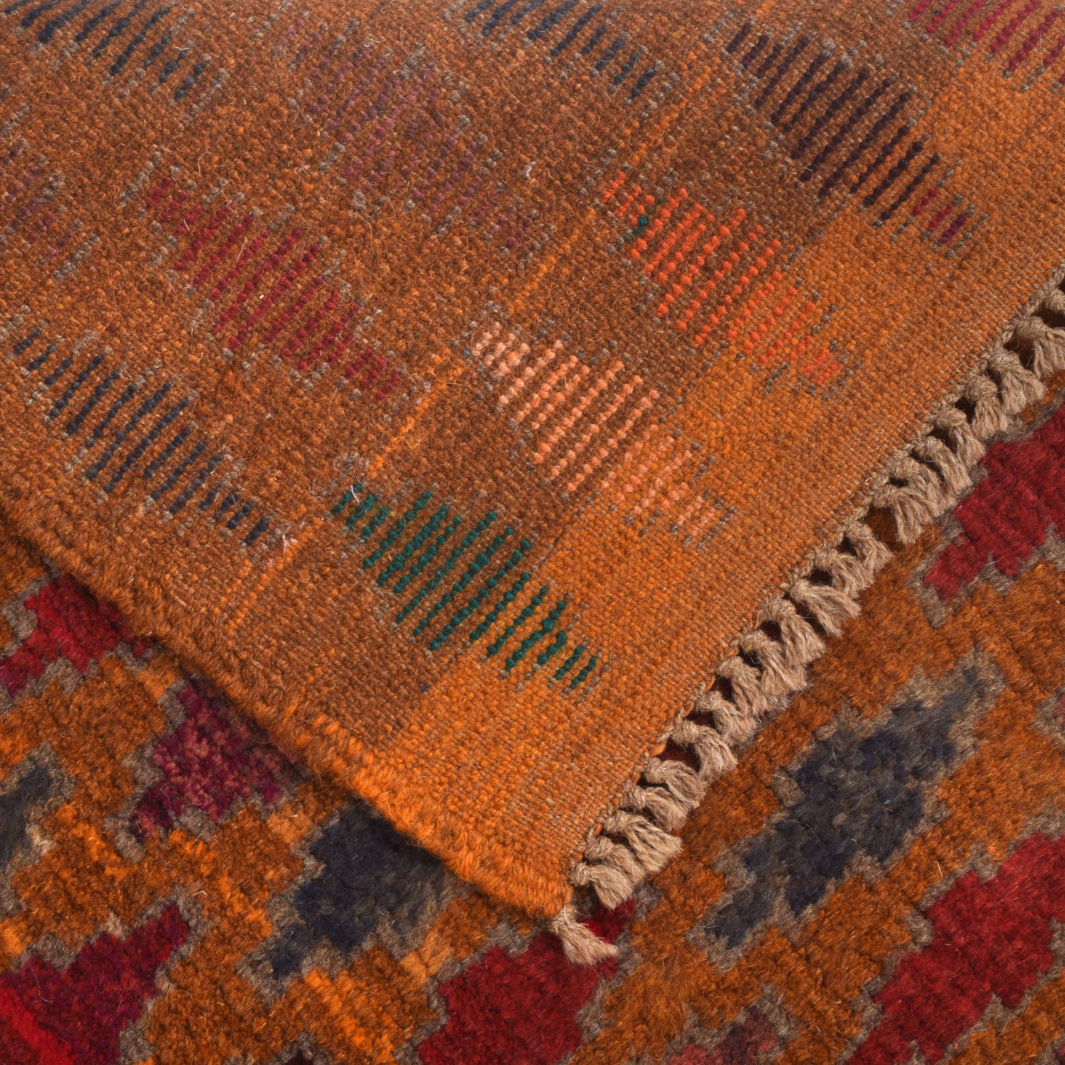 Tribal Baloch Rug 3' 10" x 6' 0" ft / 117 x 183 cm - No. W27444