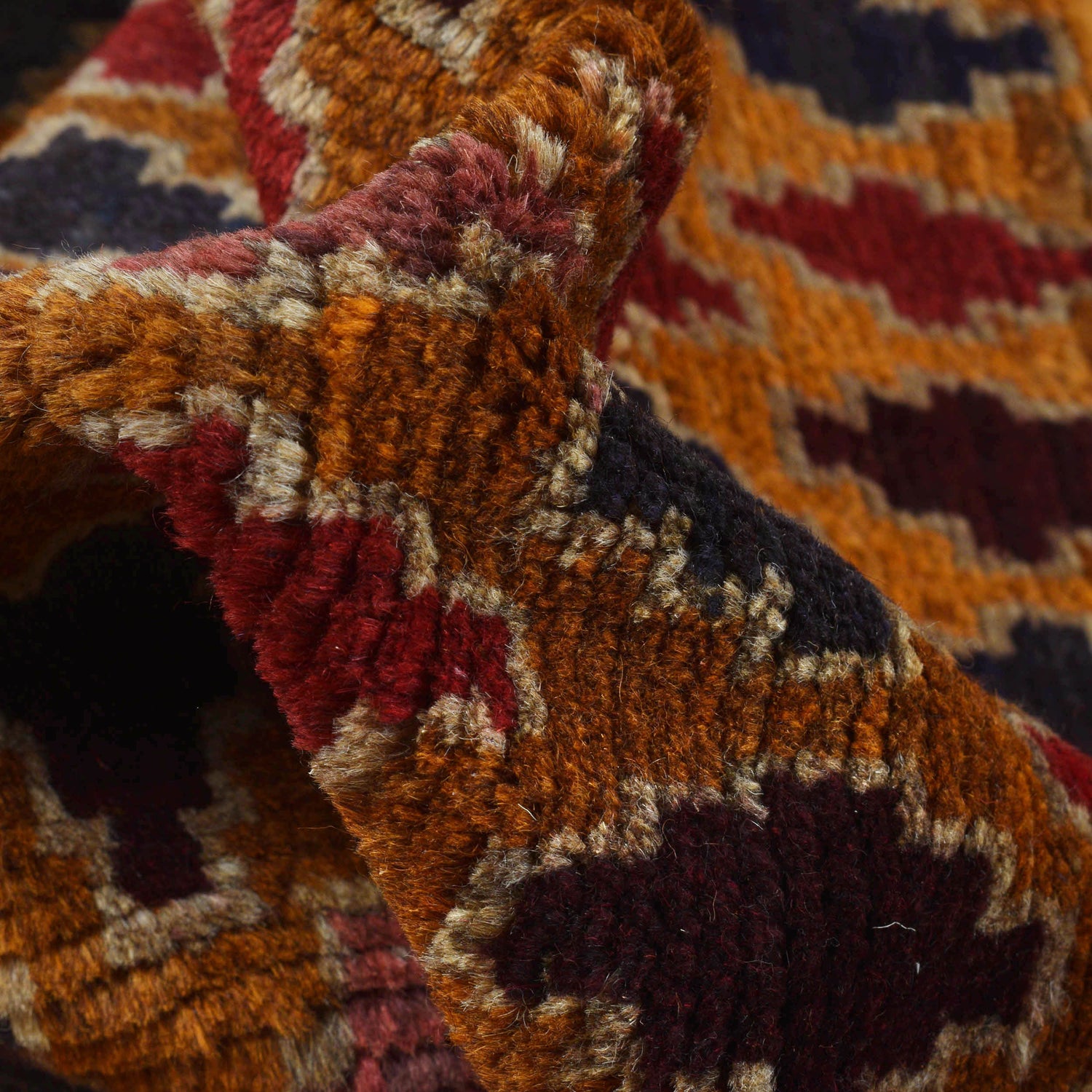 Tribal Baloch Rug 3' 10" x 6' 0" ft / 117 x 183 cm - No. W27444