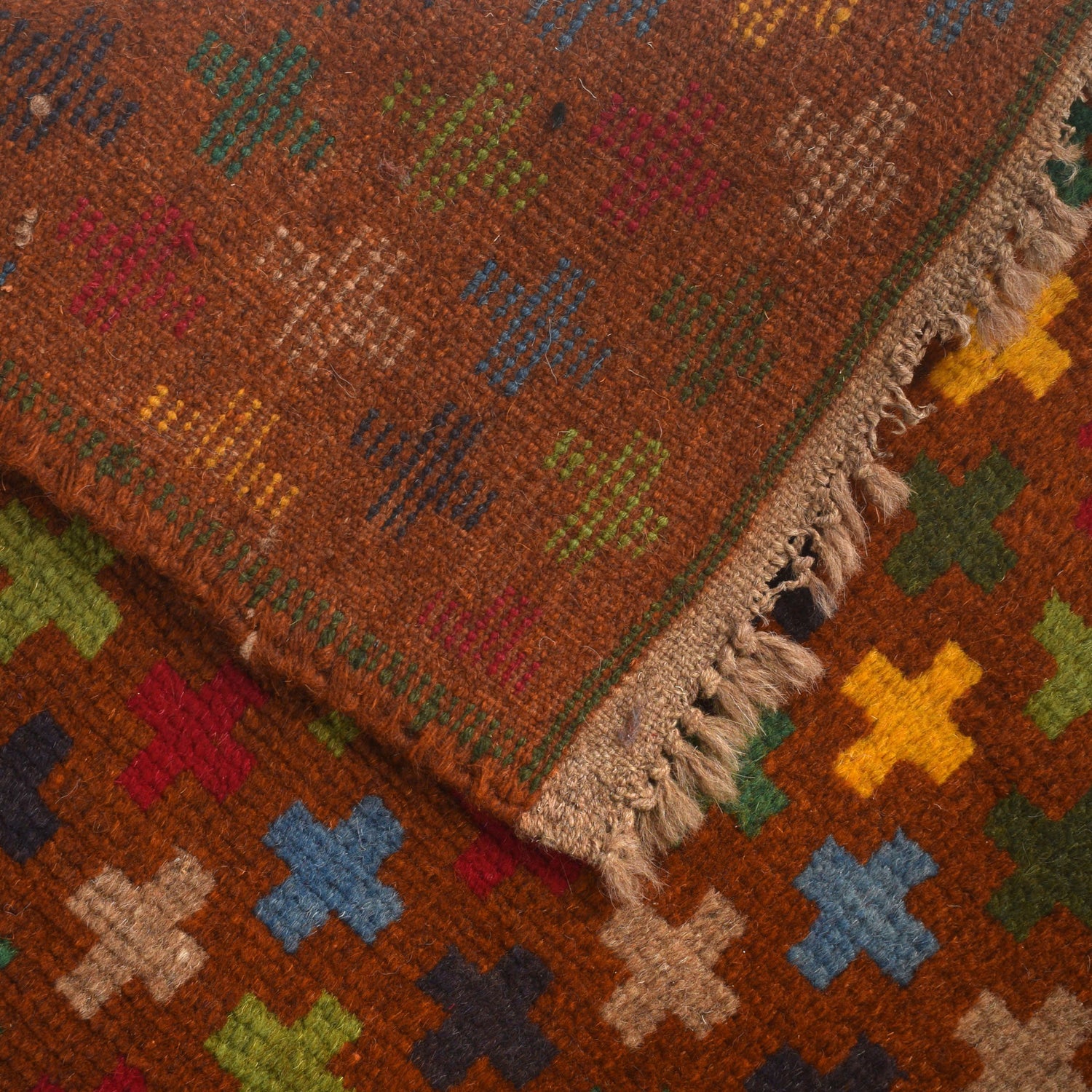 Tribal Baloch Rug 3' 11" x 6' 2" ft / 120 x 188 cm - No. W27446