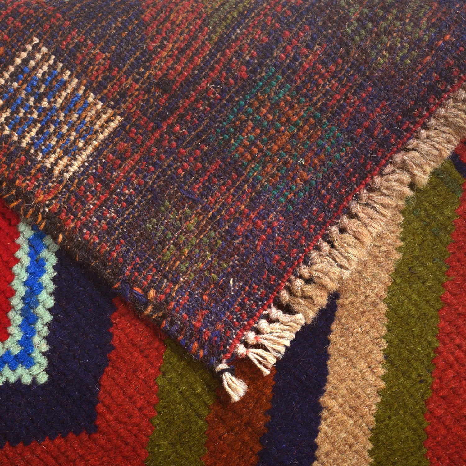 Tribal Baloch Rug 3' 7" x 6' 3" ft / 110 x 191 cm - No. W27447