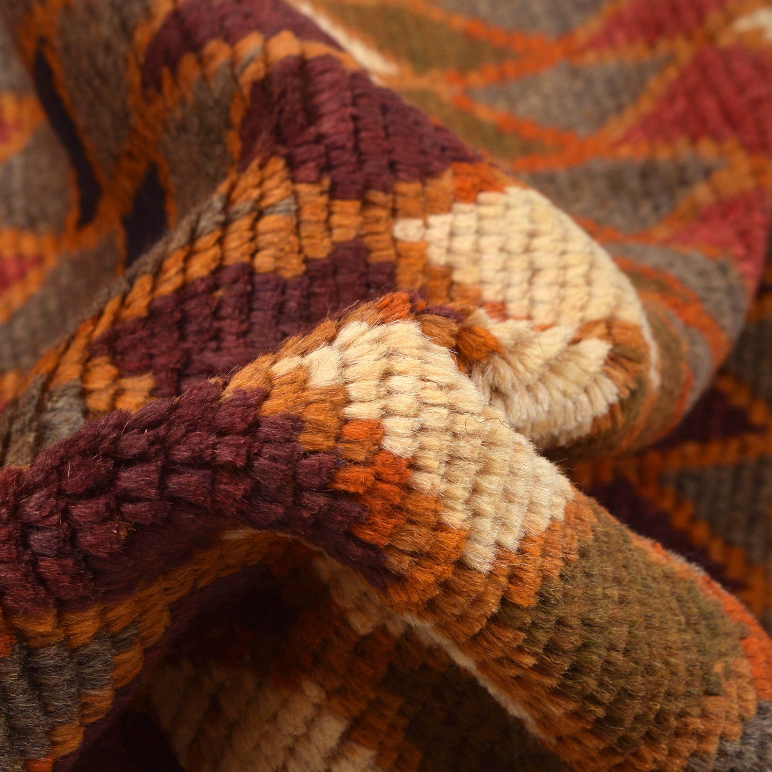 Tribal Baloch Rug 3' 9" x 6' 1" ft / 115 x 186 cm - No. W27448