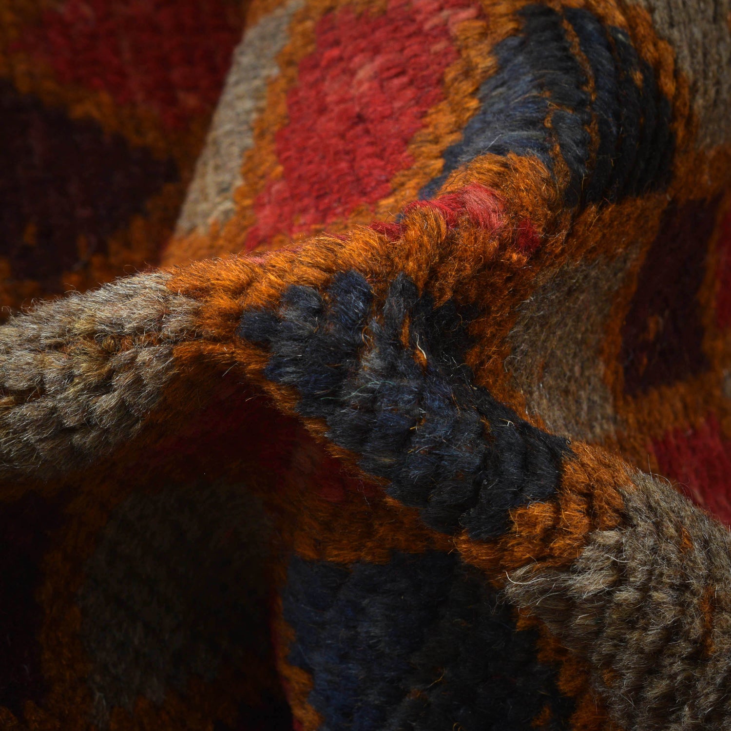 Tribal Baloch Rug 3' 9" x 6' 2" ft / 114 x 188 cm - No. W27451