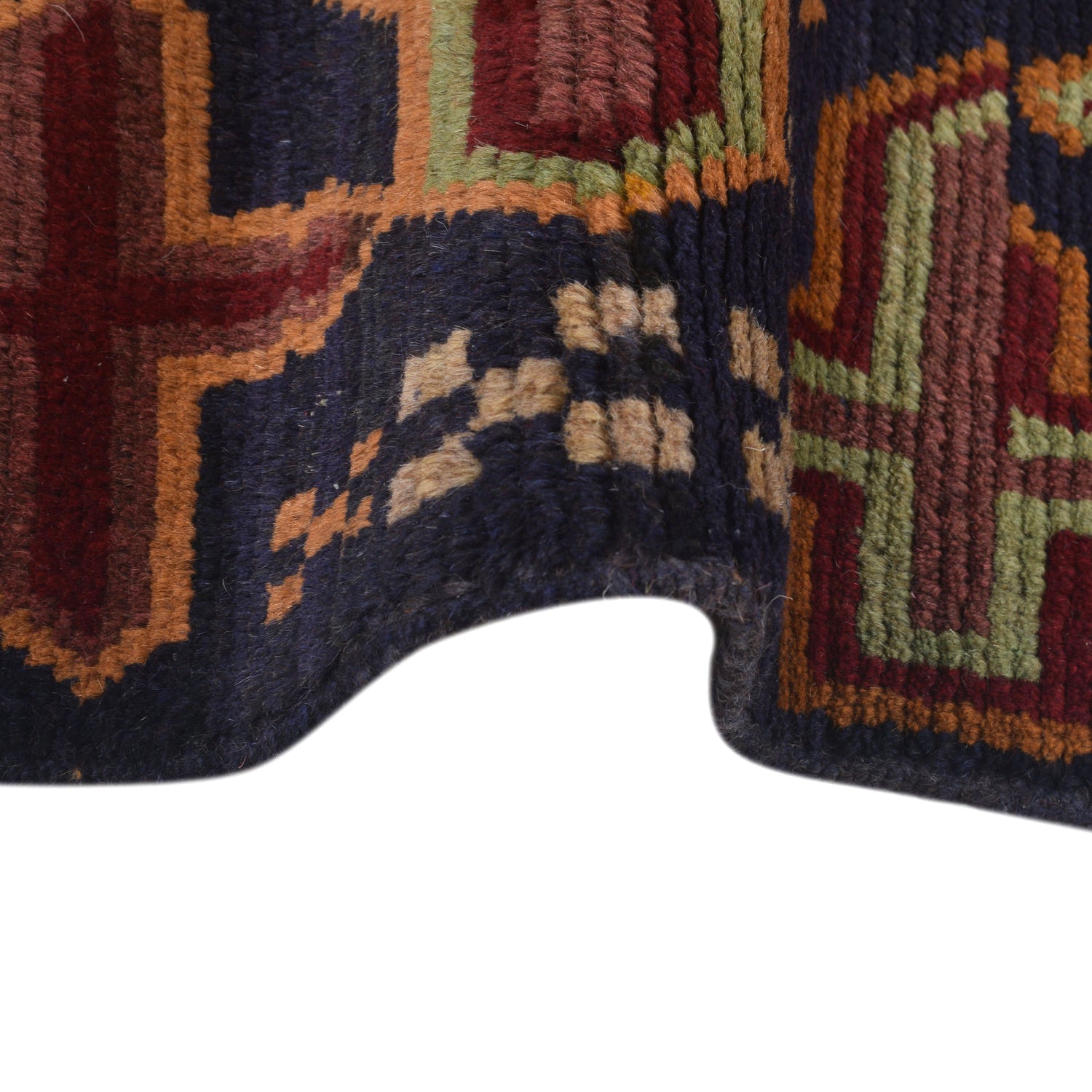 Tribal Baloch Rug 3' 3" x 5' 12" ft / 100 x 182 cm - No. W27452