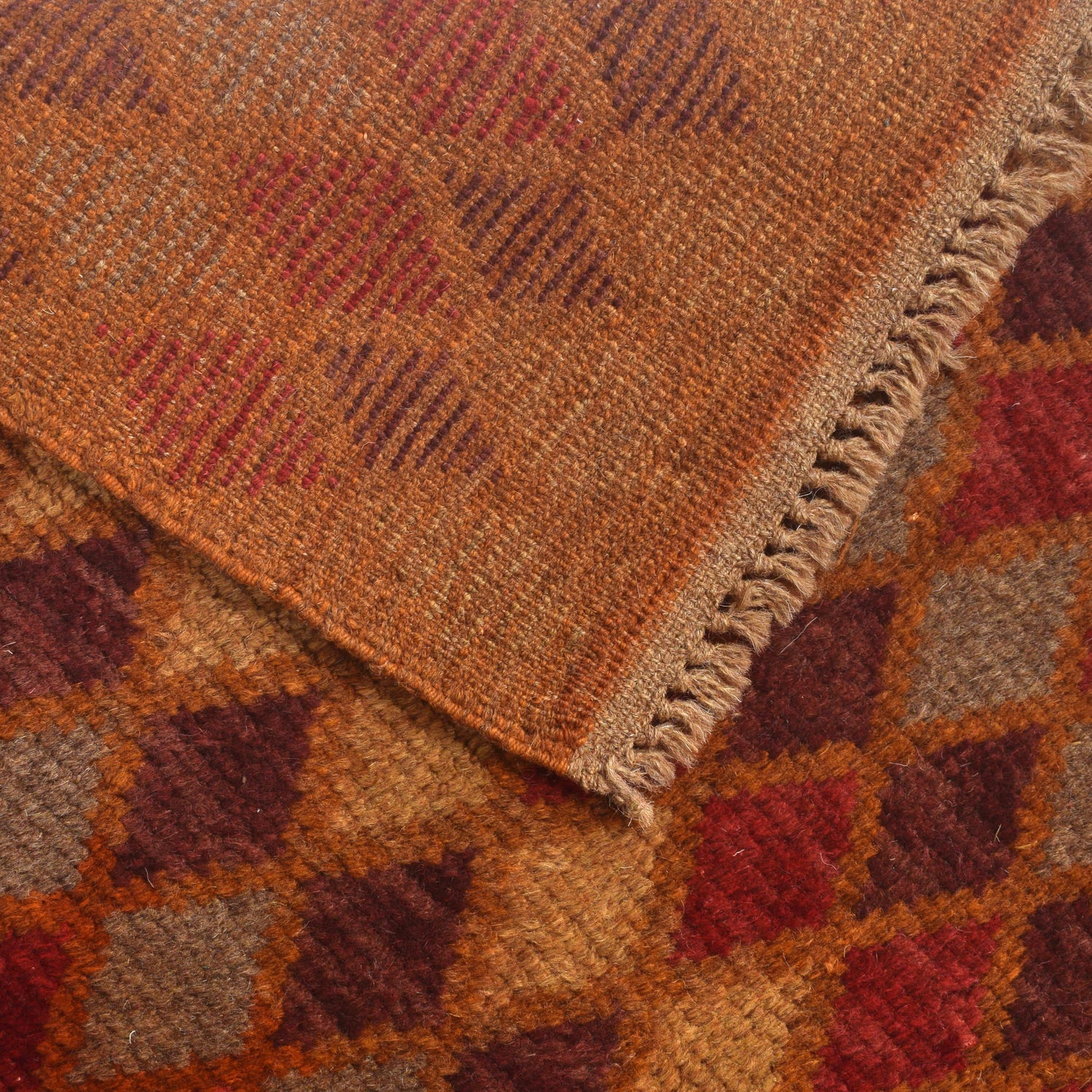 Tribal Baloch Rug 3' 7" x 6' 2" ft / 110 x 188 cm - No. W27453