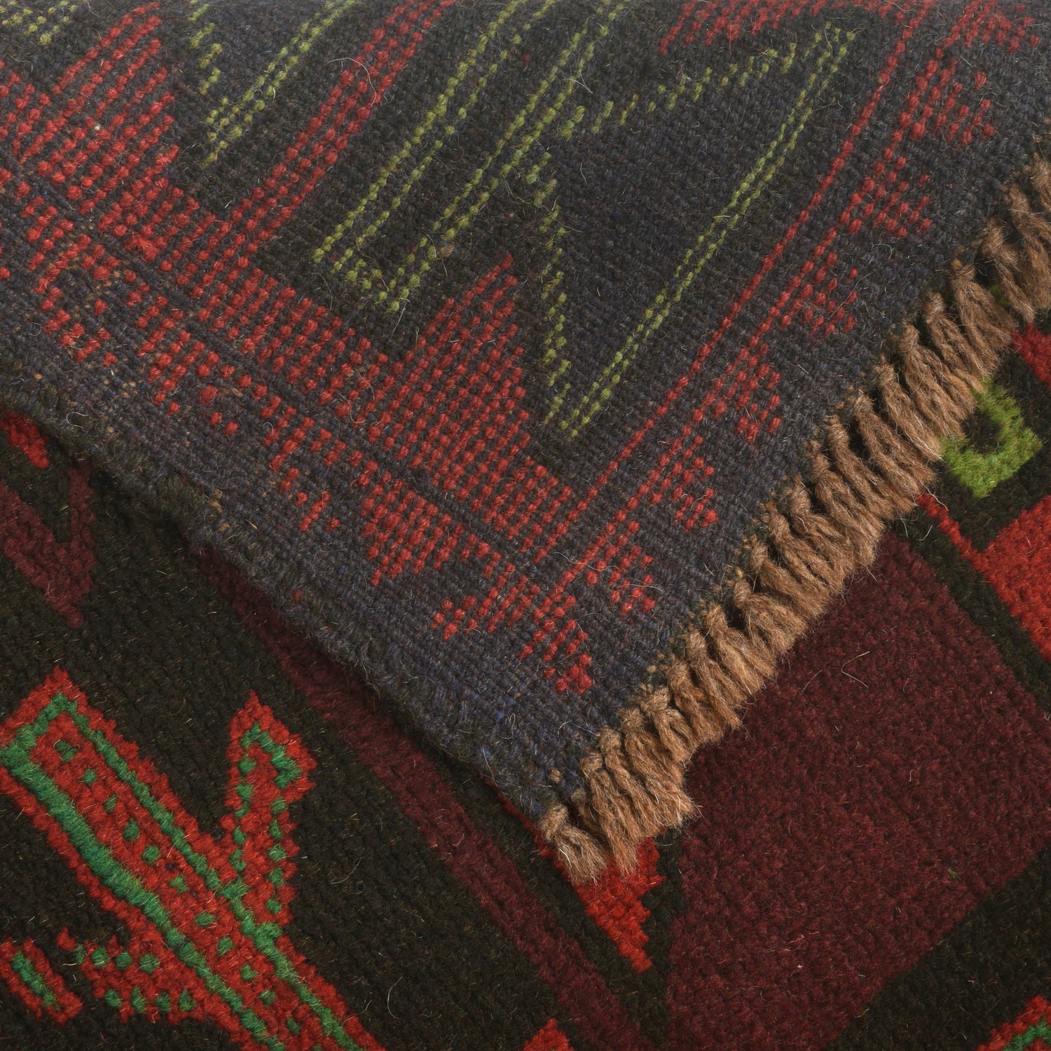 Tribal Baloch Rug 4' 0" x 6' 8" ft / 122 x 203 cm - No. W27454