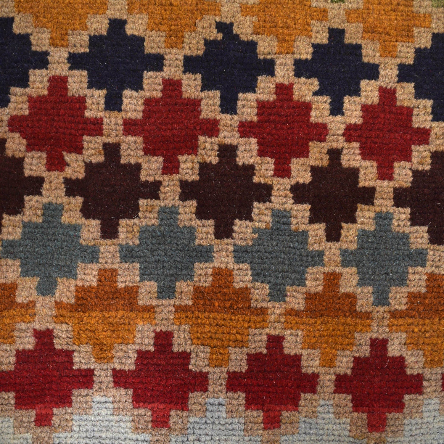 Tribal Baloch Rug 3' 9" x 6' 4" ft / 114 x 194 cm - No. W27455
