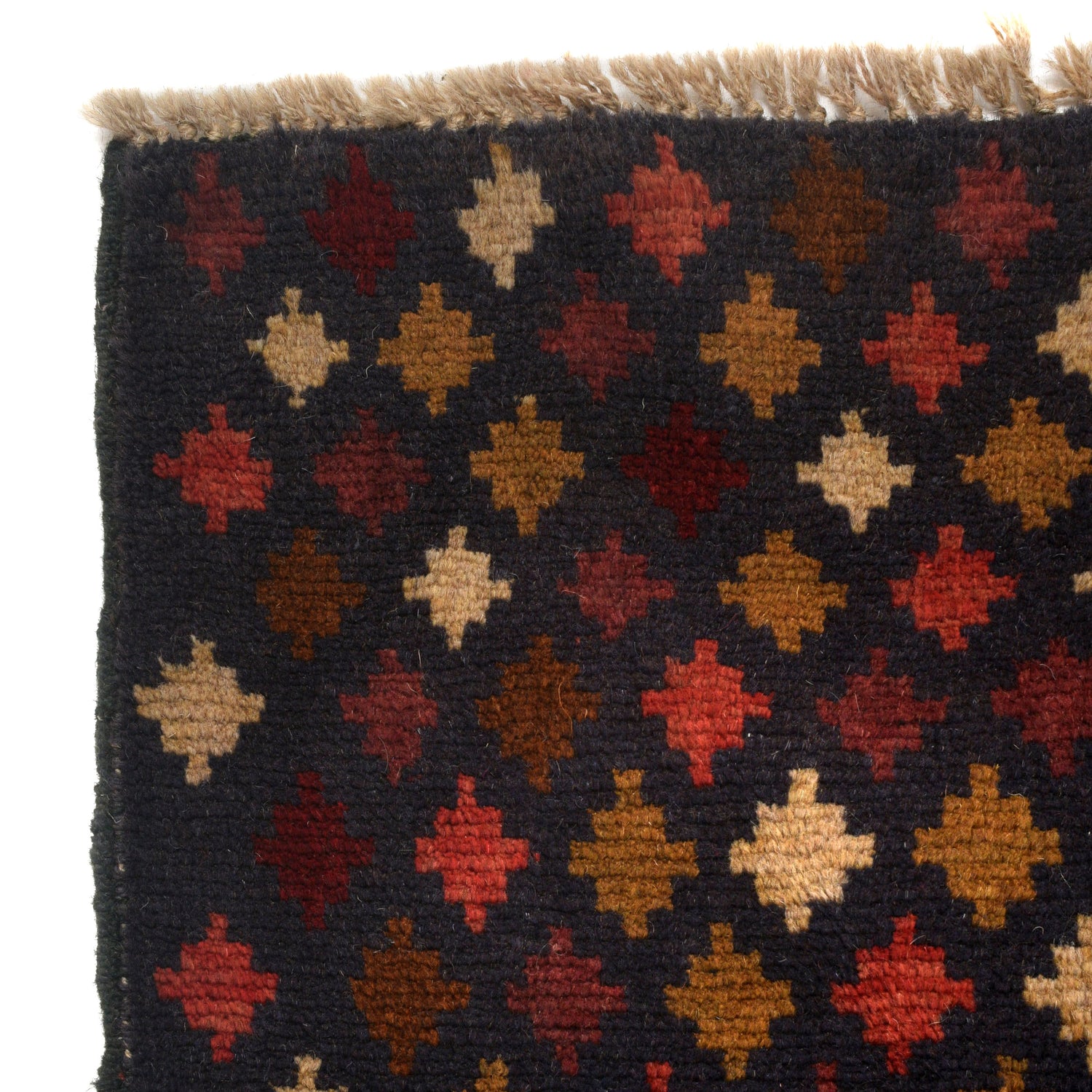 Tribal Baloch Rug 3' 10" x 6' 4" ft / 116 x 193 cm - No. W27456