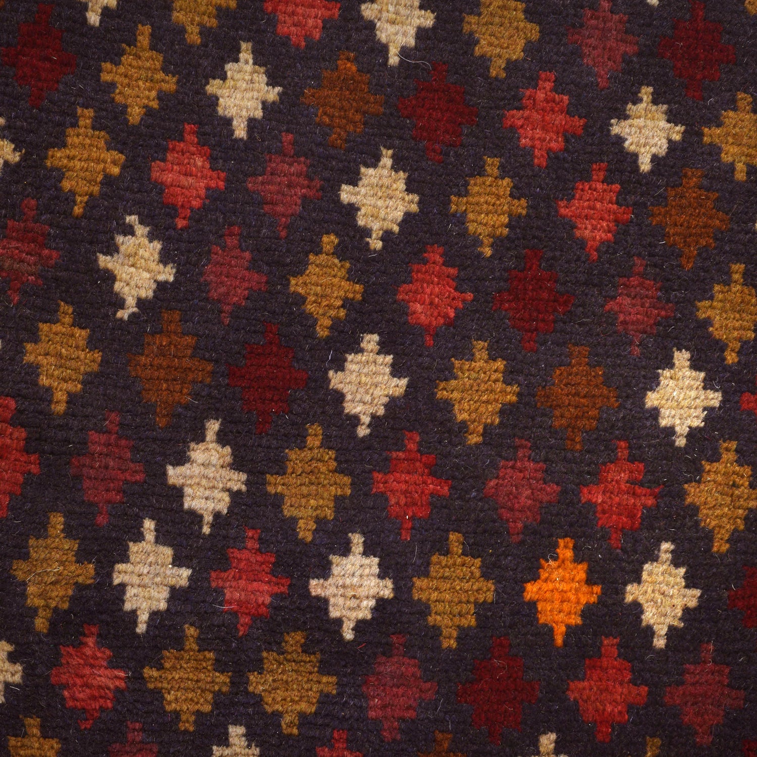 Tribal Baloch Rug 3' 10" x 6' 4" ft / 116 x 193 cm - No. W27456