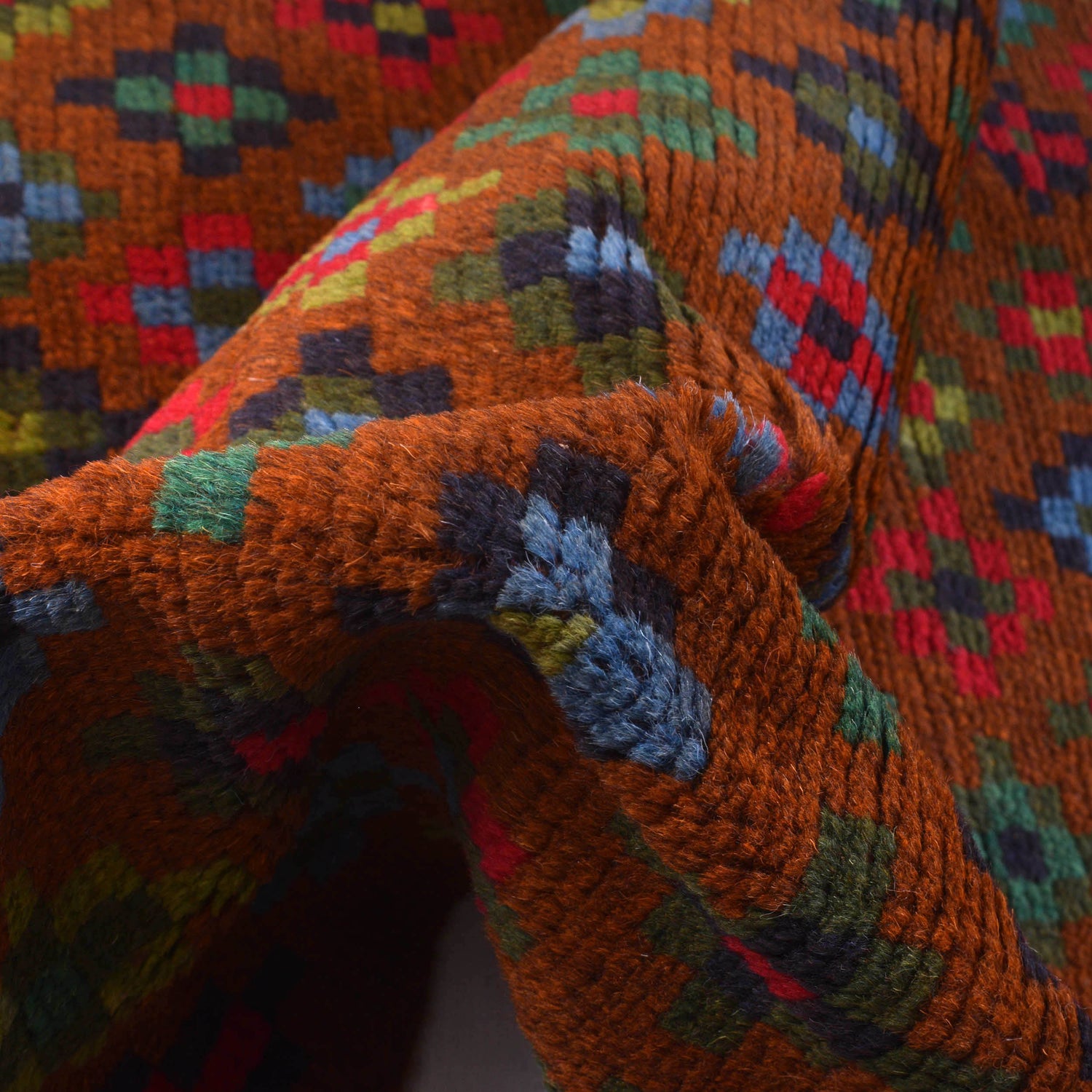 Tribal Baloch Rug 4' 0" x 6' 1" ft / 123 x 186 cm - No. W27458