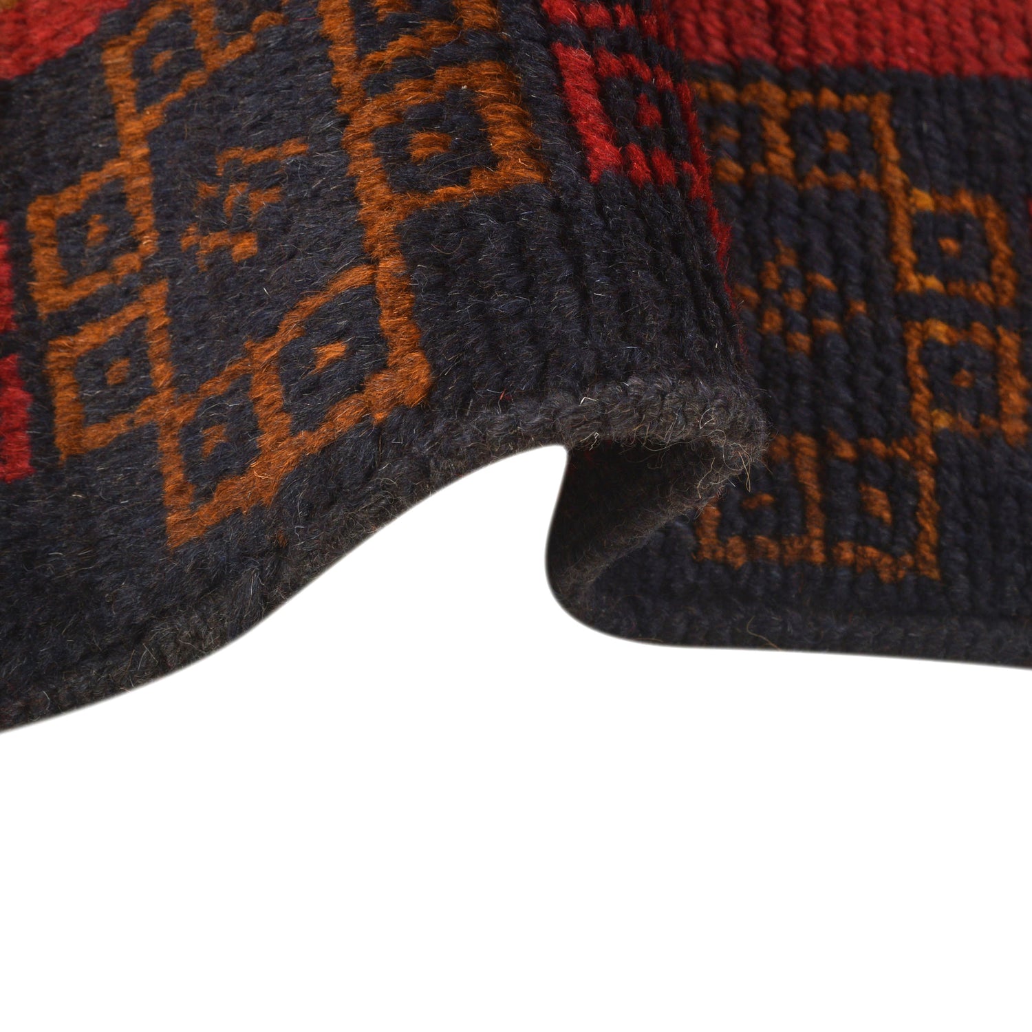 Tribal Baloch Rug 3' 7" x 6' 2" ft / 110 x 188 cm - No. W27459